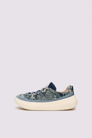 Flower Mountain FAMI UNI Sneakers Herren Blau | 957-UCNIPW