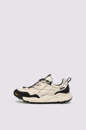 Flower Mountain IWANO 2 UNI Sneakers Herren Weiß Schwarz | 983-BIHSQT