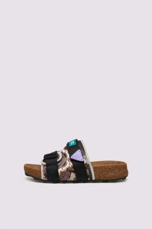 Flower Mountain NIWA SLIPPER UNI L.E. Hausschuhe Herren Lilac | 841-GOLPTN