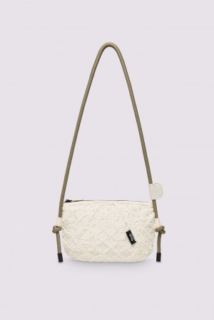 Flower Mountain POCKET BAG Taschen Damen Weiß | 285-BFQIPV