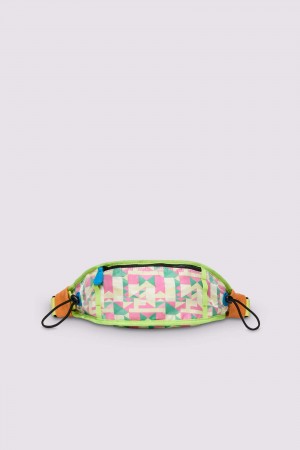 Flower Mountain SHOULDER/WAIST BAG Taschen Damen Grün | 859-XJCMZT