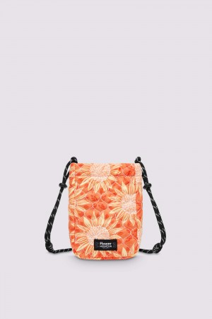 Flower Mountain SMART BAG Taschen Damen Orange | 645-SFKLVQ