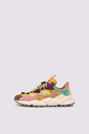 Flower Mountain TIGER HILL Sneakers Damen Pumpkin | 526-DLKMEO