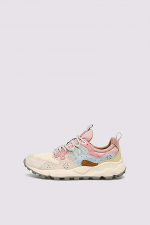 Flower Mountain YAMANO 3 Sneakers Damen Rosa | 340-RFSJAC