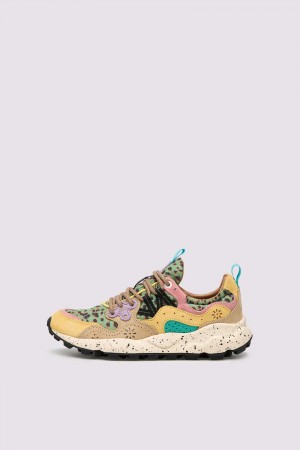 Flower Mountain YAMANO 3 Sneakers Damen Gelb | 450-OCKTIR
