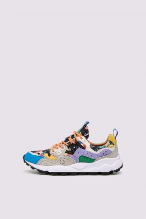 Flower Mountain YAMANO 3 UNI Sneakers Herren Hellblau | 263-KPSEFT