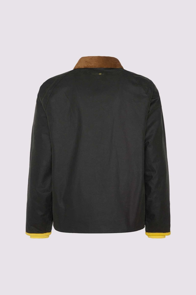 Flower Mountain BARBOUR X FLOWER MOUNTAIN Jacke Herren Gelb | 428-GUFNDY