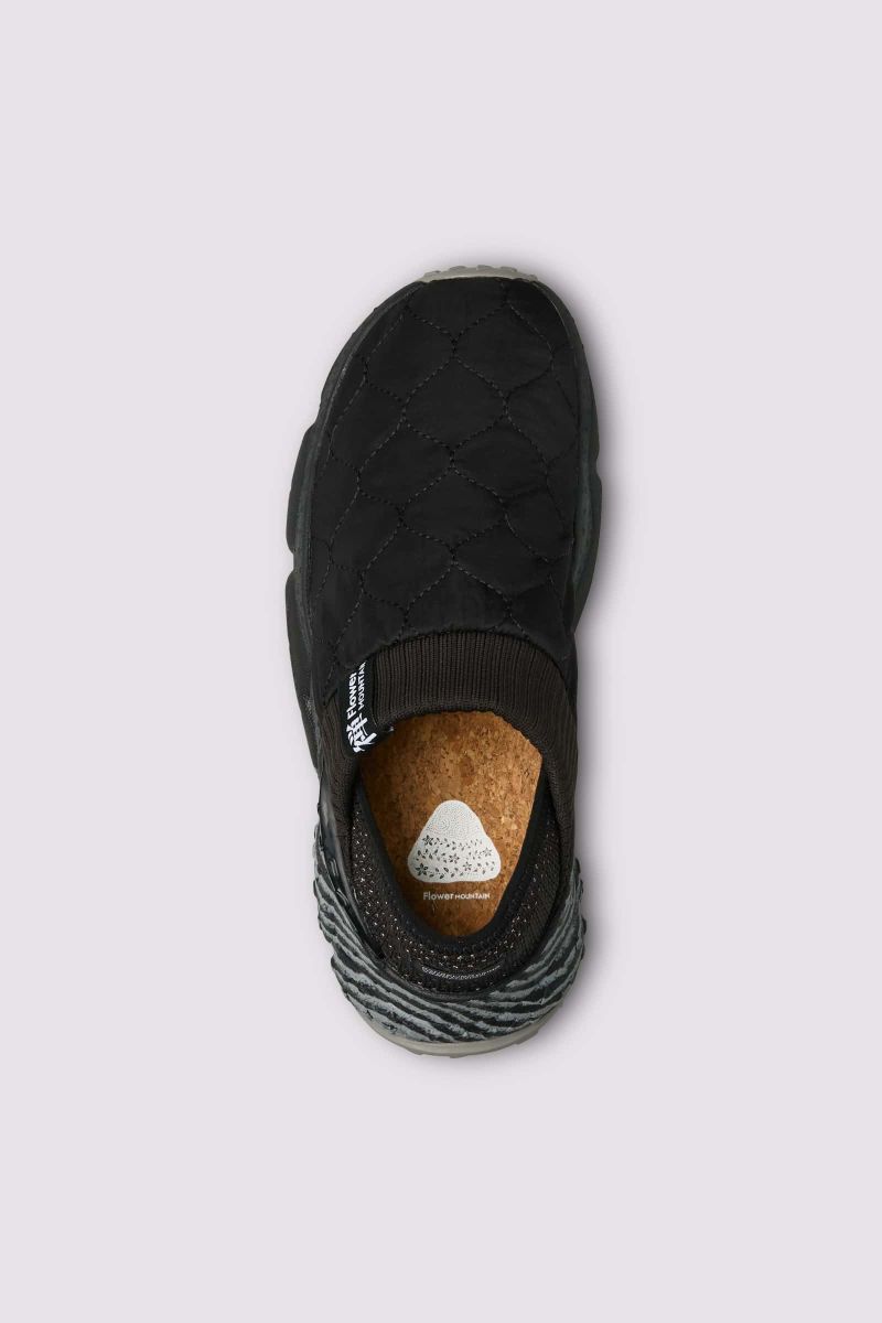 Flower Mountain CAMP UNI Sneakers Herren Schwarz | 825-LEKAUS