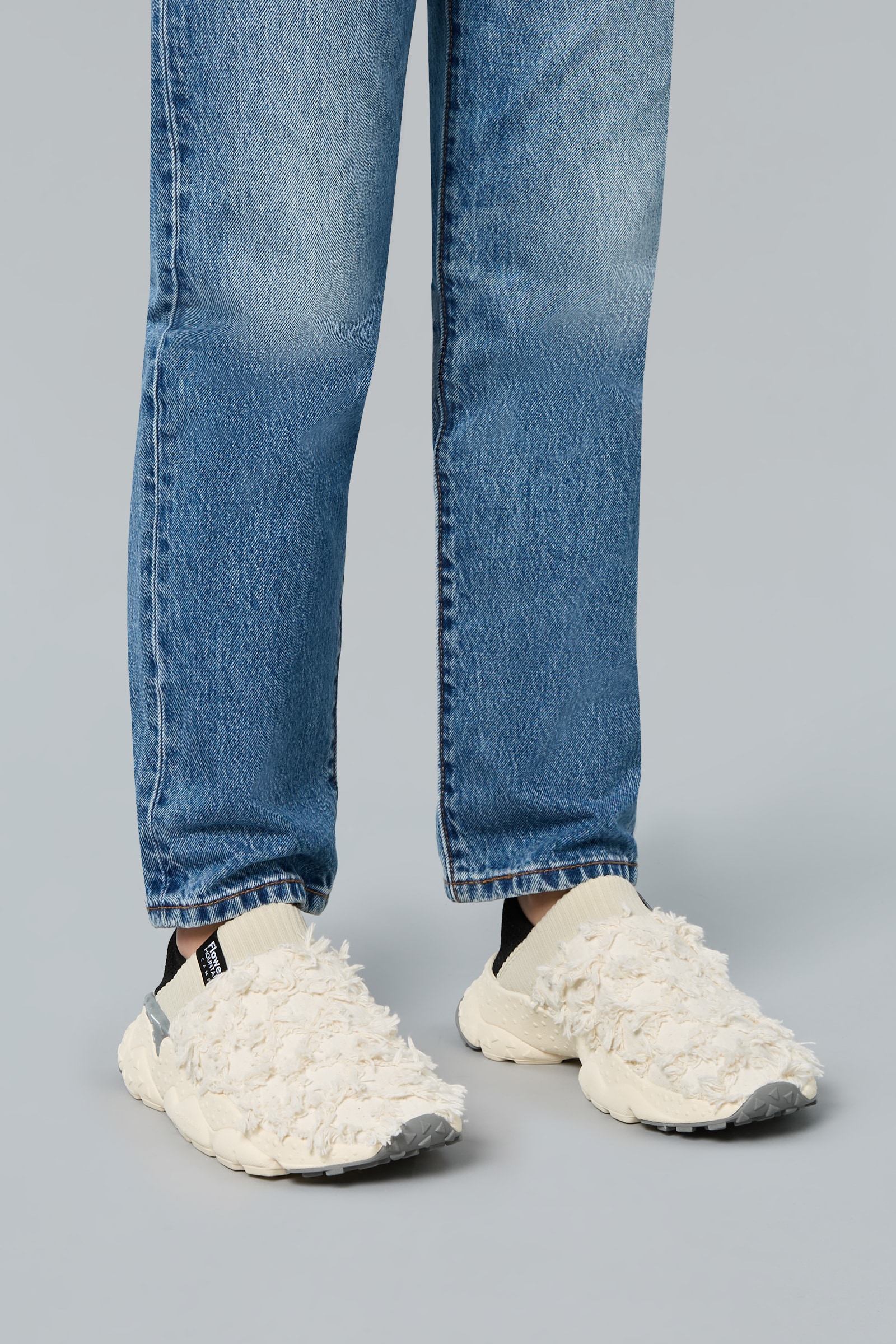 Flower Mountain CAMP UNI Sneakers Herren Weiß | 603-TBZVRP