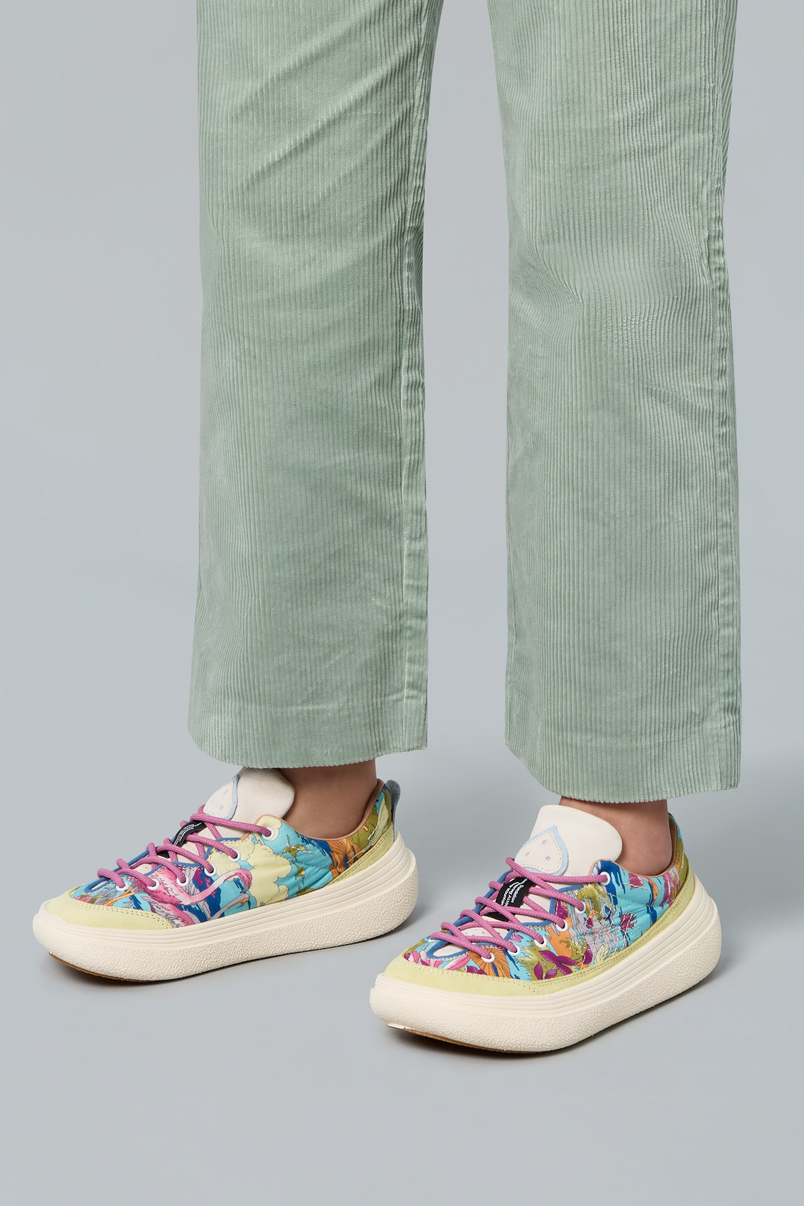 Flower Mountain FAMI Sneakers Damen Multicolored | 739-RMEKFW