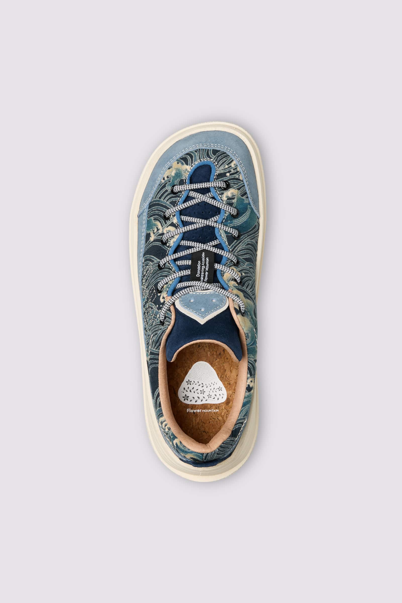 Flower Mountain FAMI UNI Sneakers Damen Blau | 032-SIVGFW