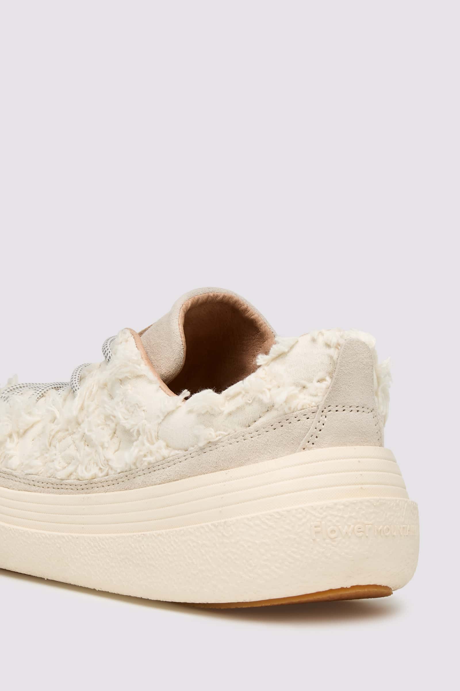 Flower Mountain FAMI UNI Sneakers Damen Weiß Beige | 479-FPLVHU