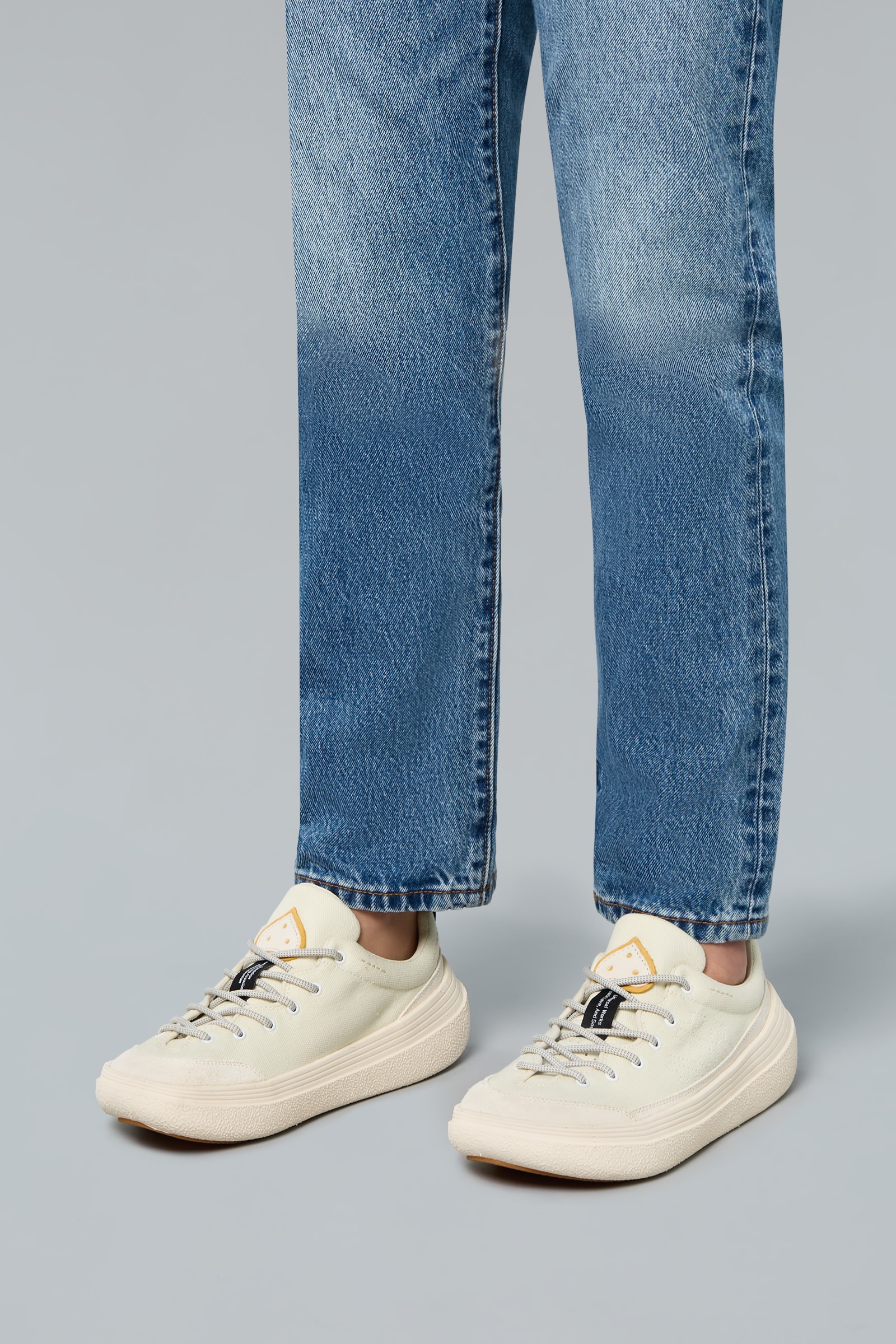 Flower Mountain FAMI UNI U.W. Sneakers Damen Weiß | 479-OFBQWG