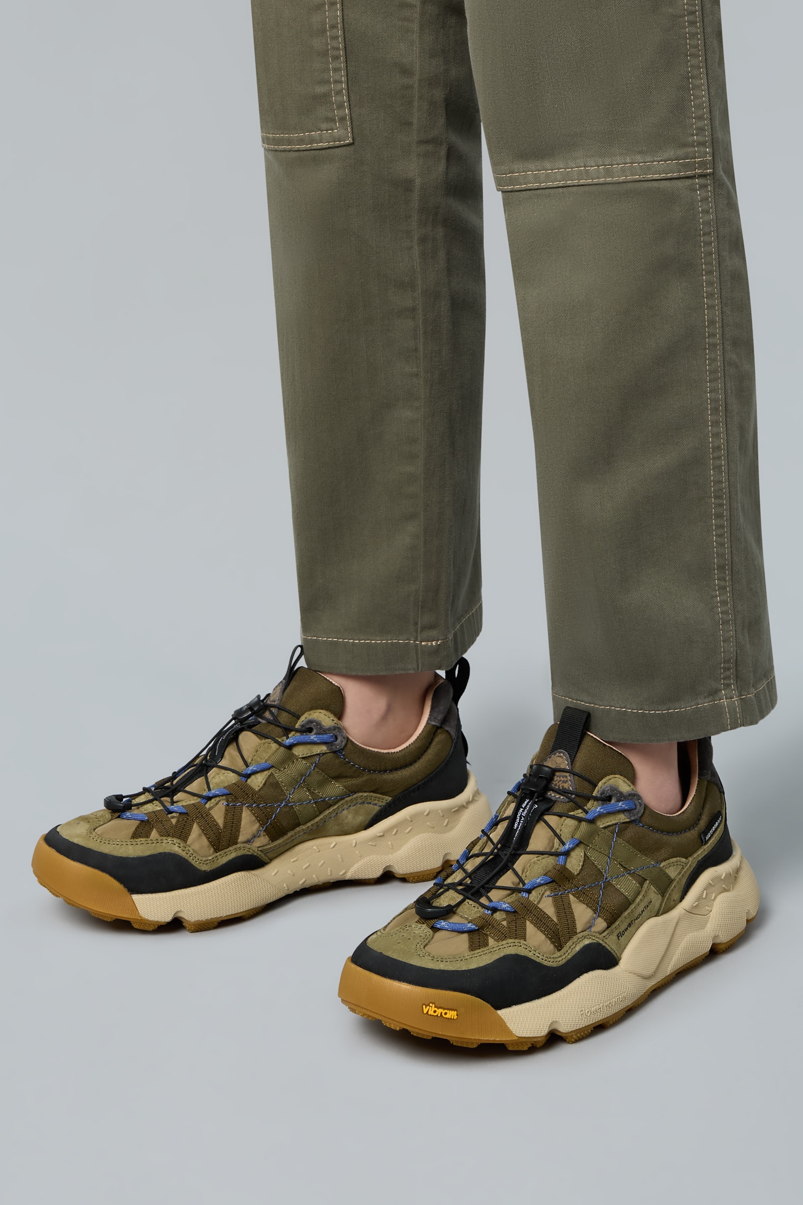 Flower Mountain IWANO 2 UNI Sneakers Damen Grau | 134-KLTOPG