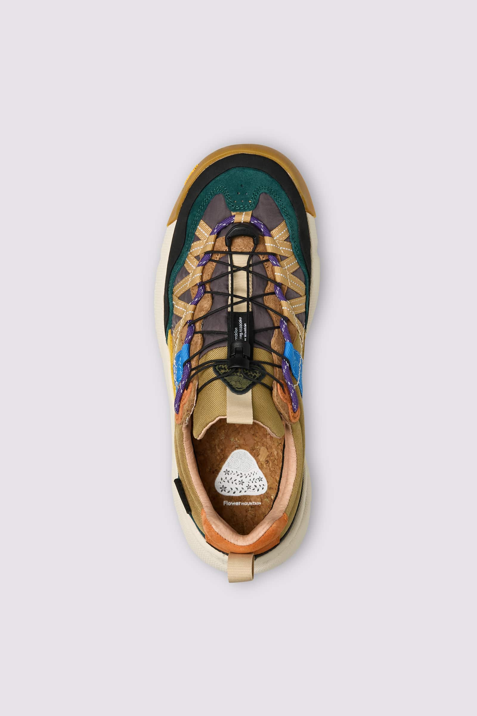 Flower Mountain IWANO 2 UNI Sneakers Damen Braun Grau | 297-XYLJIU