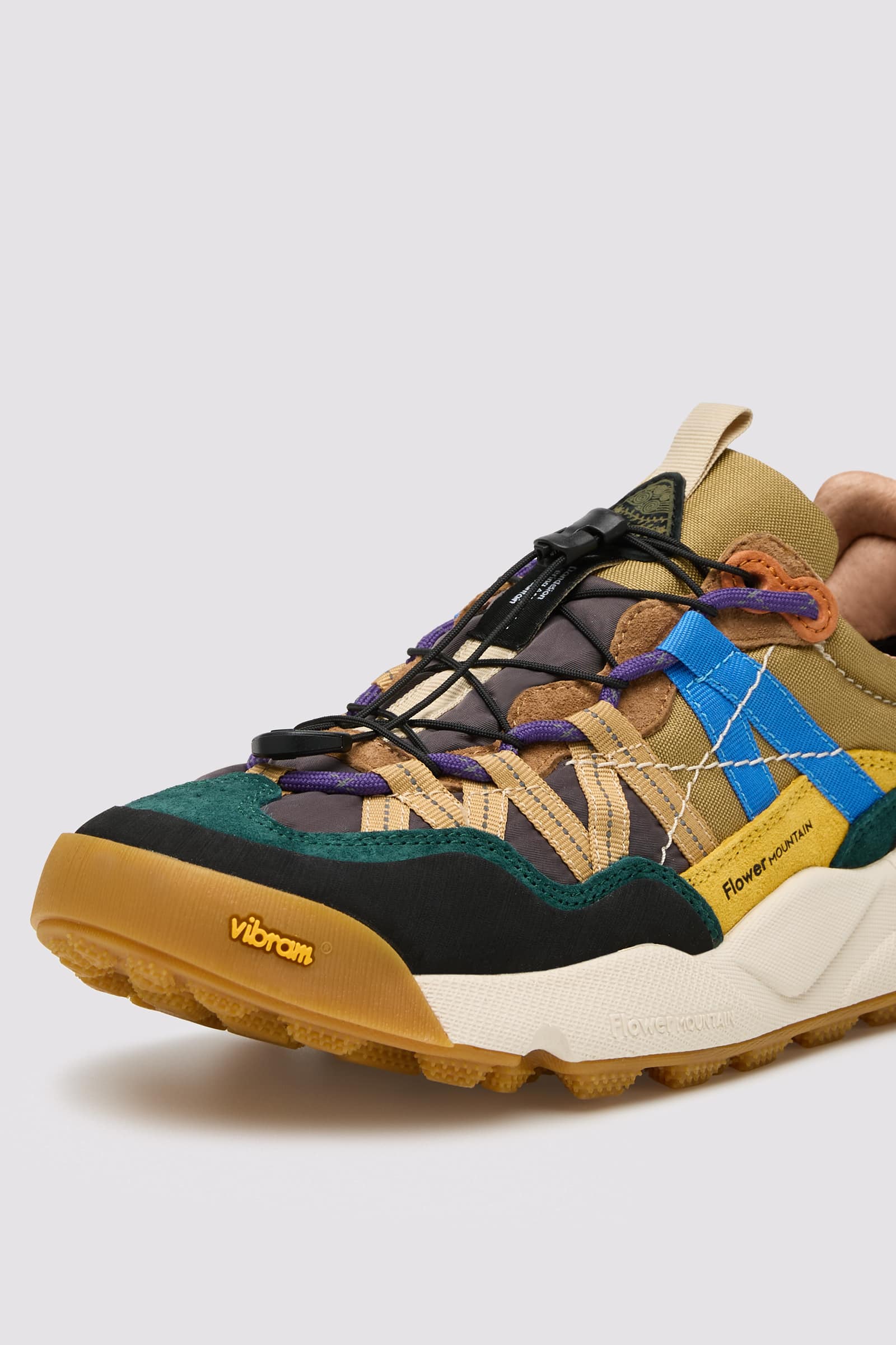 Flower Mountain IWANO 2 UNI Sneakers Herren Braun Grau | 761-DFNYMT