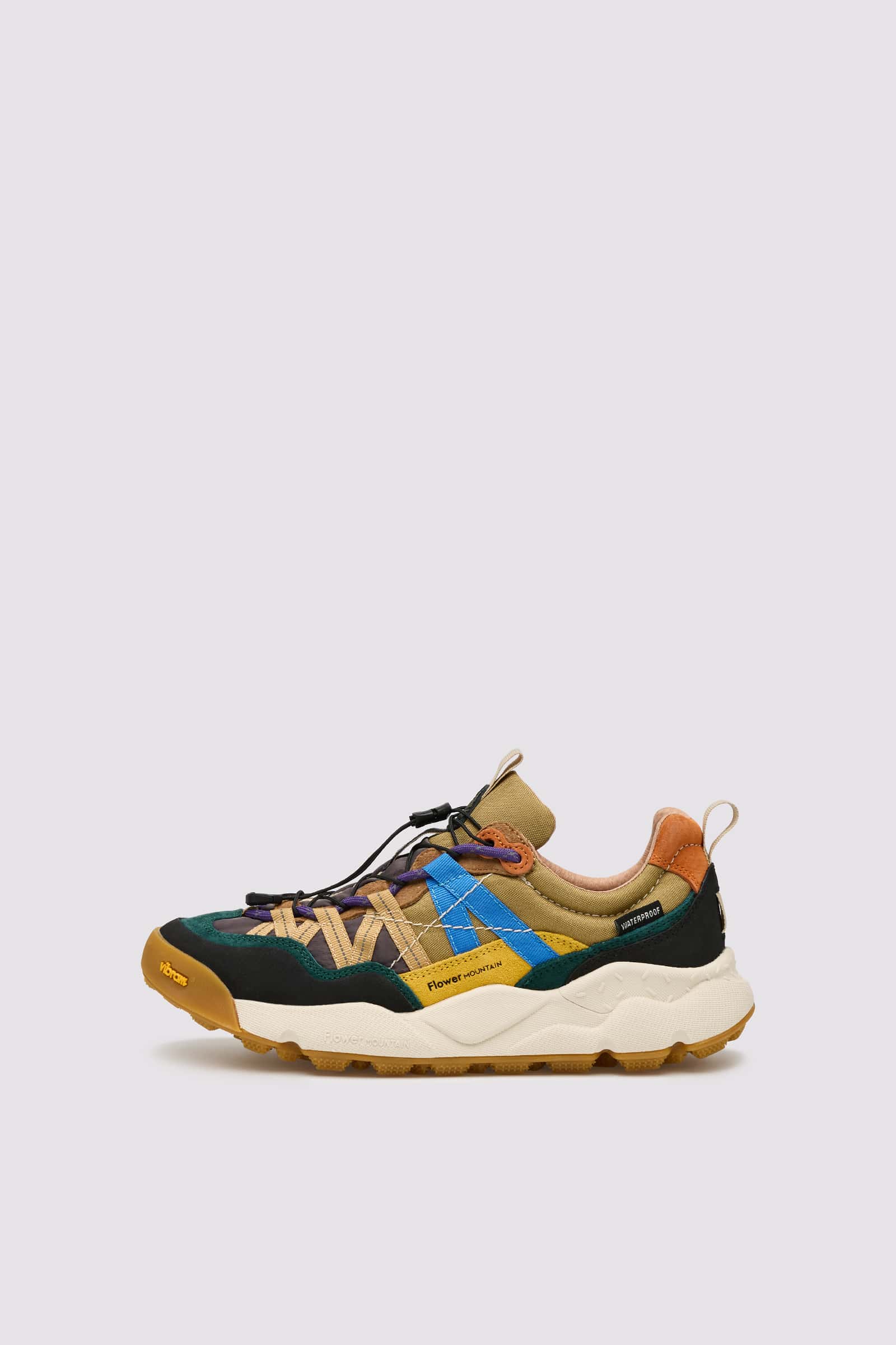 Flower Mountain IWANO 2 UNI Sneakers Herren Braun Grau | 761-DFNYMT