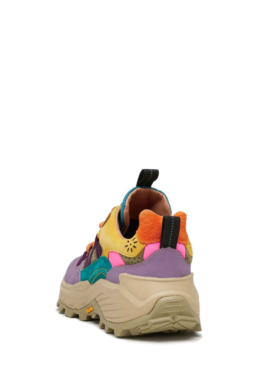 Flower Mountain IWANO Sneakers Damen Beige Grün | 068-AGOPUN