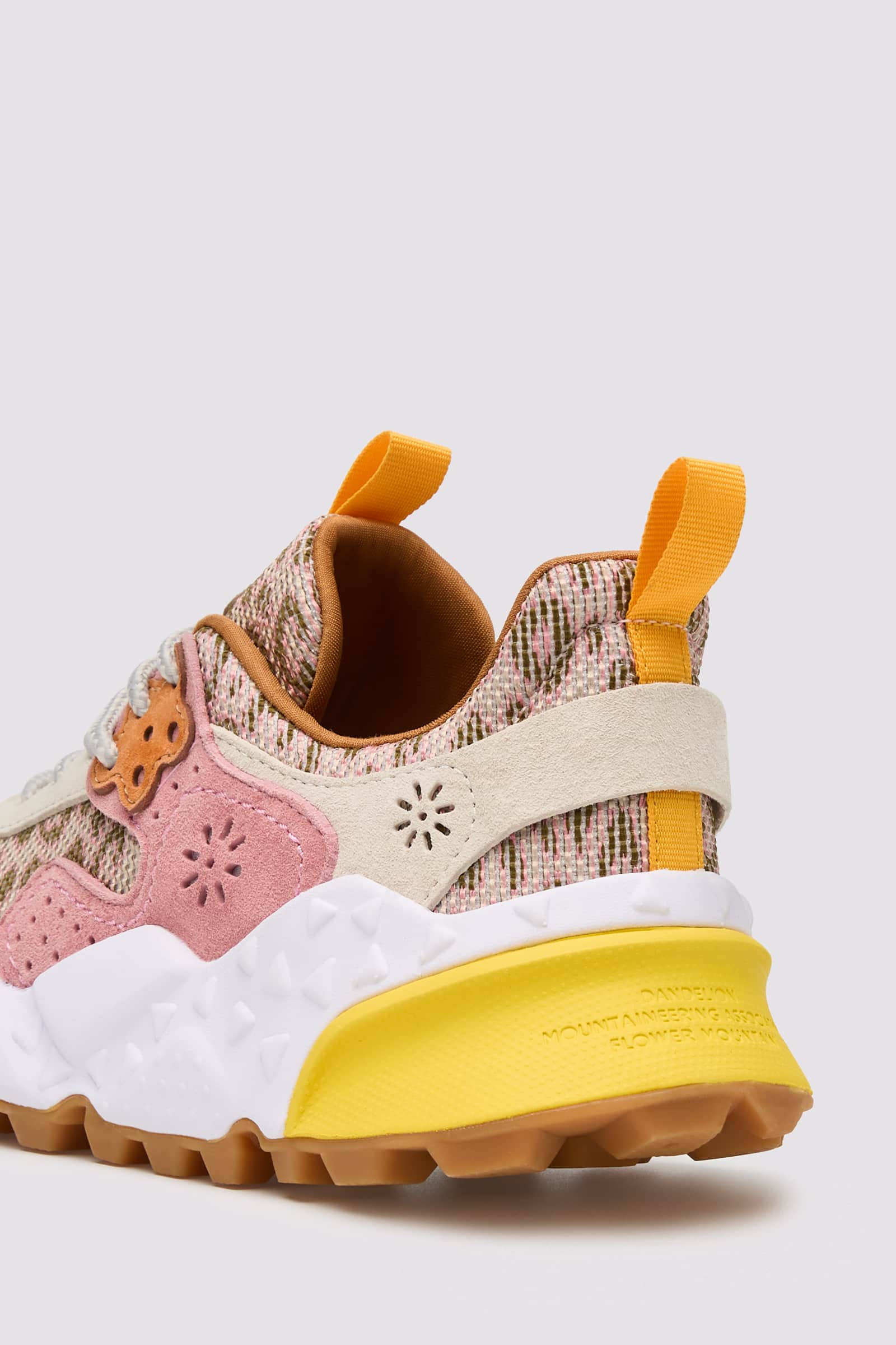 Flower Mountain KOTETSU Sneakers Damen Beige Rosa | 180-VYHGUN