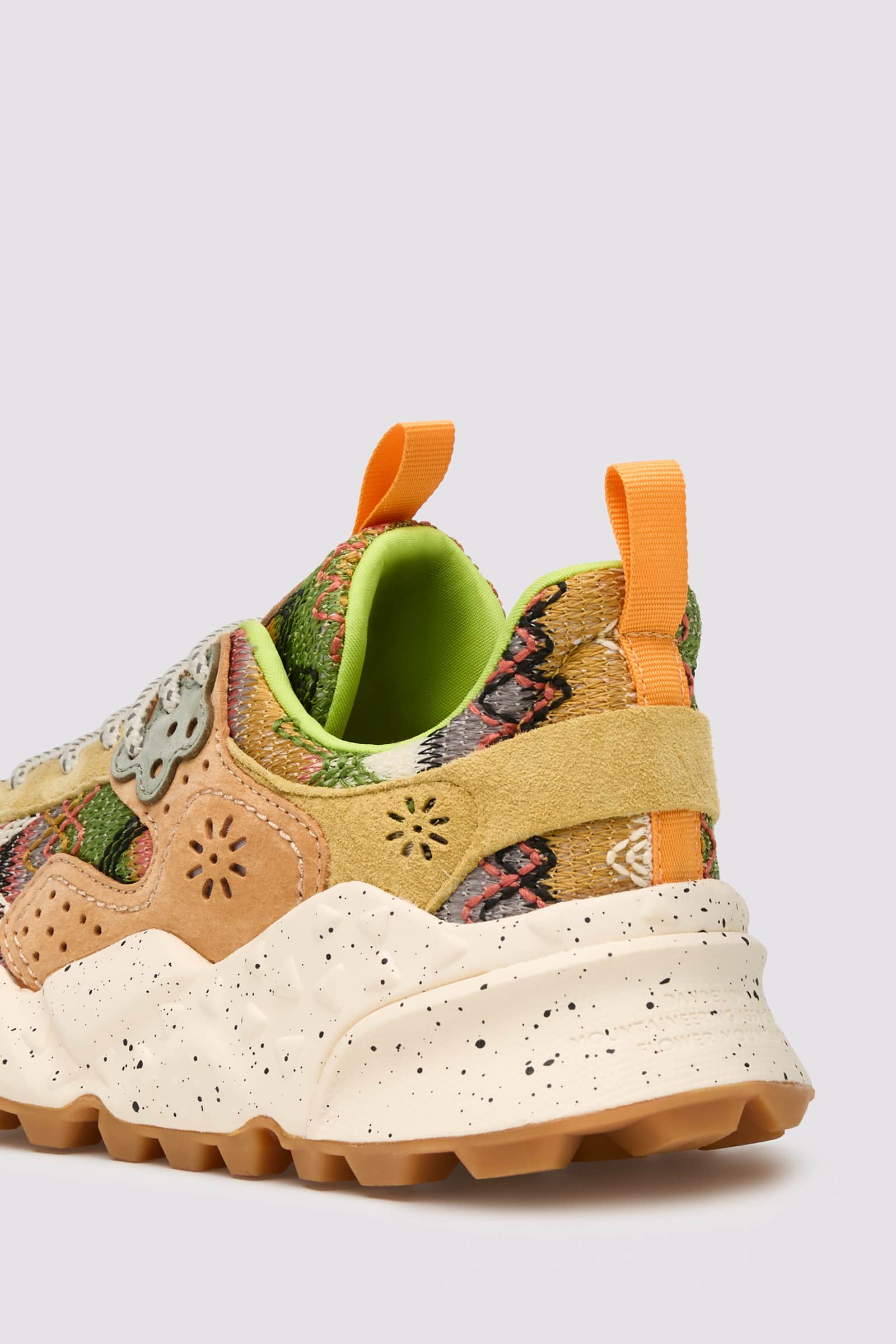 Flower Mountain KOTETSU Sneakers Damen Peach | 246-FXWRUV