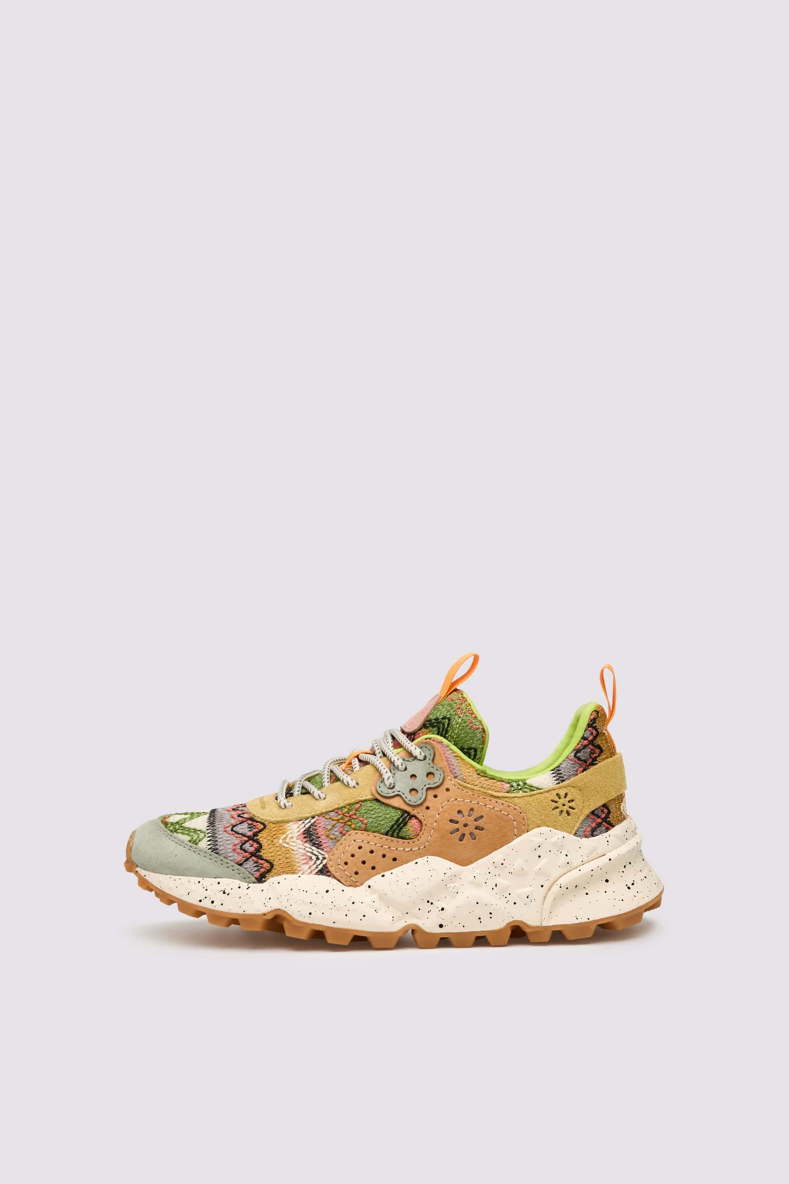 Flower Mountain KOTETSU Sneakers Damen Peach | 246-FXWRUV