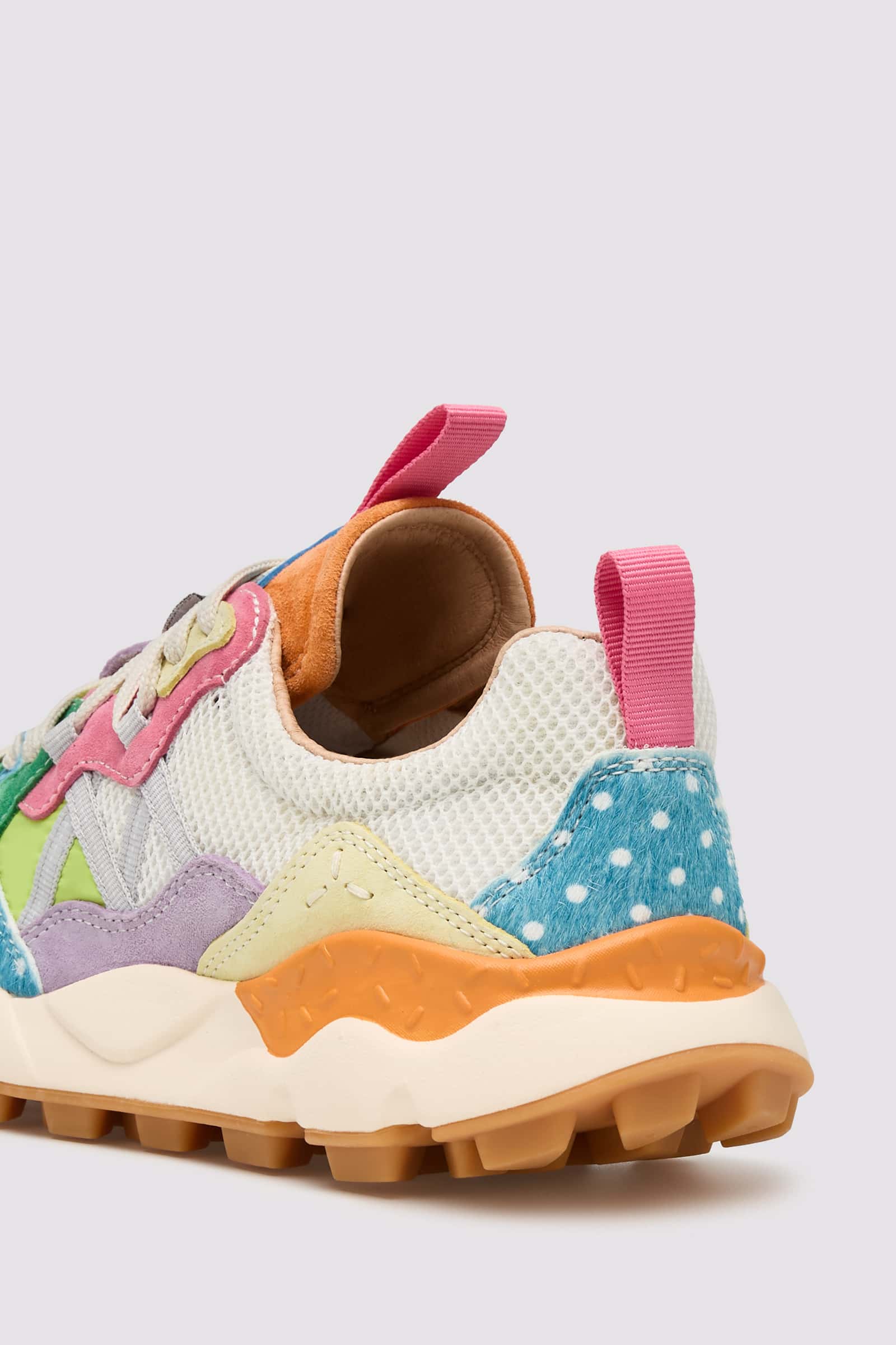 Flower Mountain LENZAN Sneakers Damen Weiß Grün | 960-RJYSLV