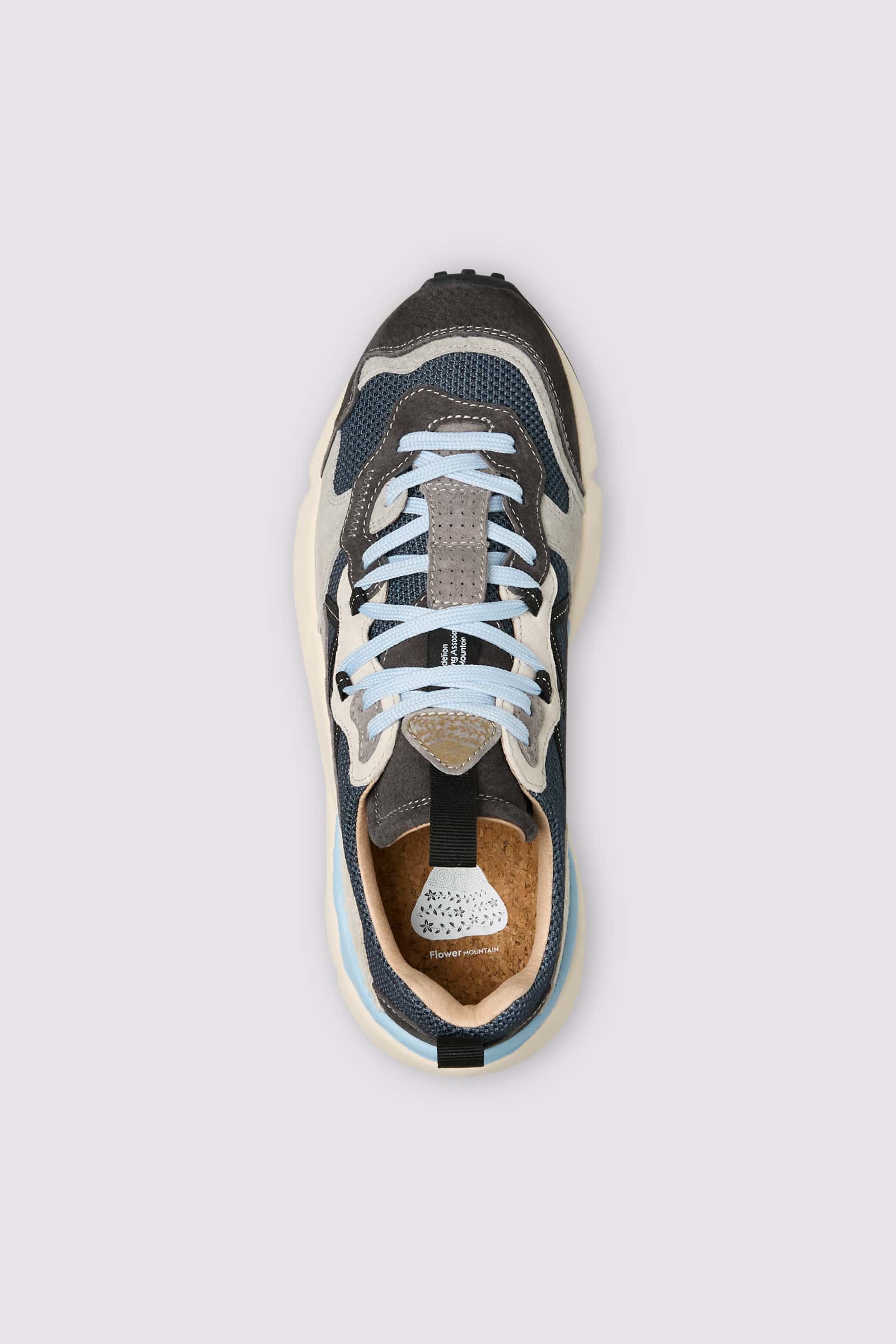 Flower Mountain LENZAN Sneakers Herren Grau | 305-FWKYUG