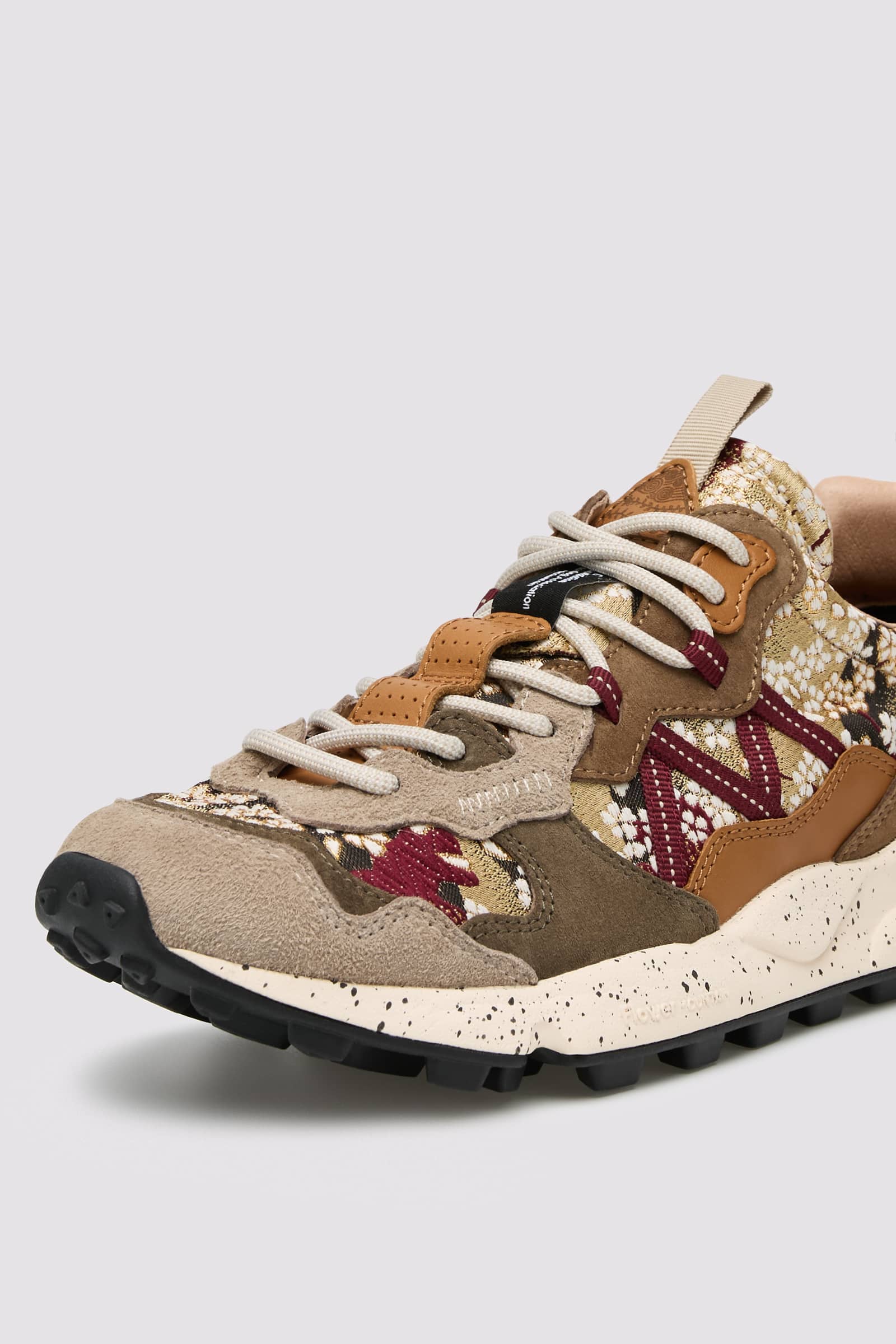 Flower Mountain LENZAN UNI L.E. Sneakers Damen Hellgrau | 183-NBSXJW