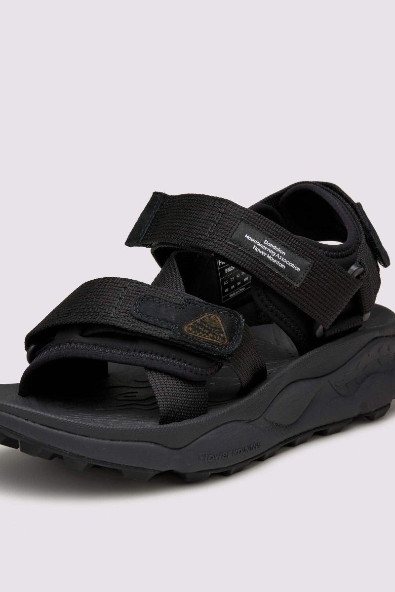 Flower Mountain NAZCA 2 UNI Sandle Herren Schwarz | 405-YVHTLD