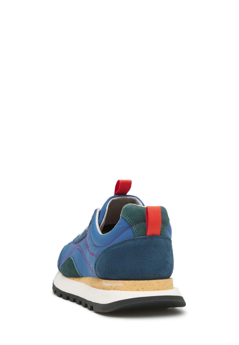 Flower Mountain NEW ASUKA Sneakers Herren Navy | 564-WIJZMU