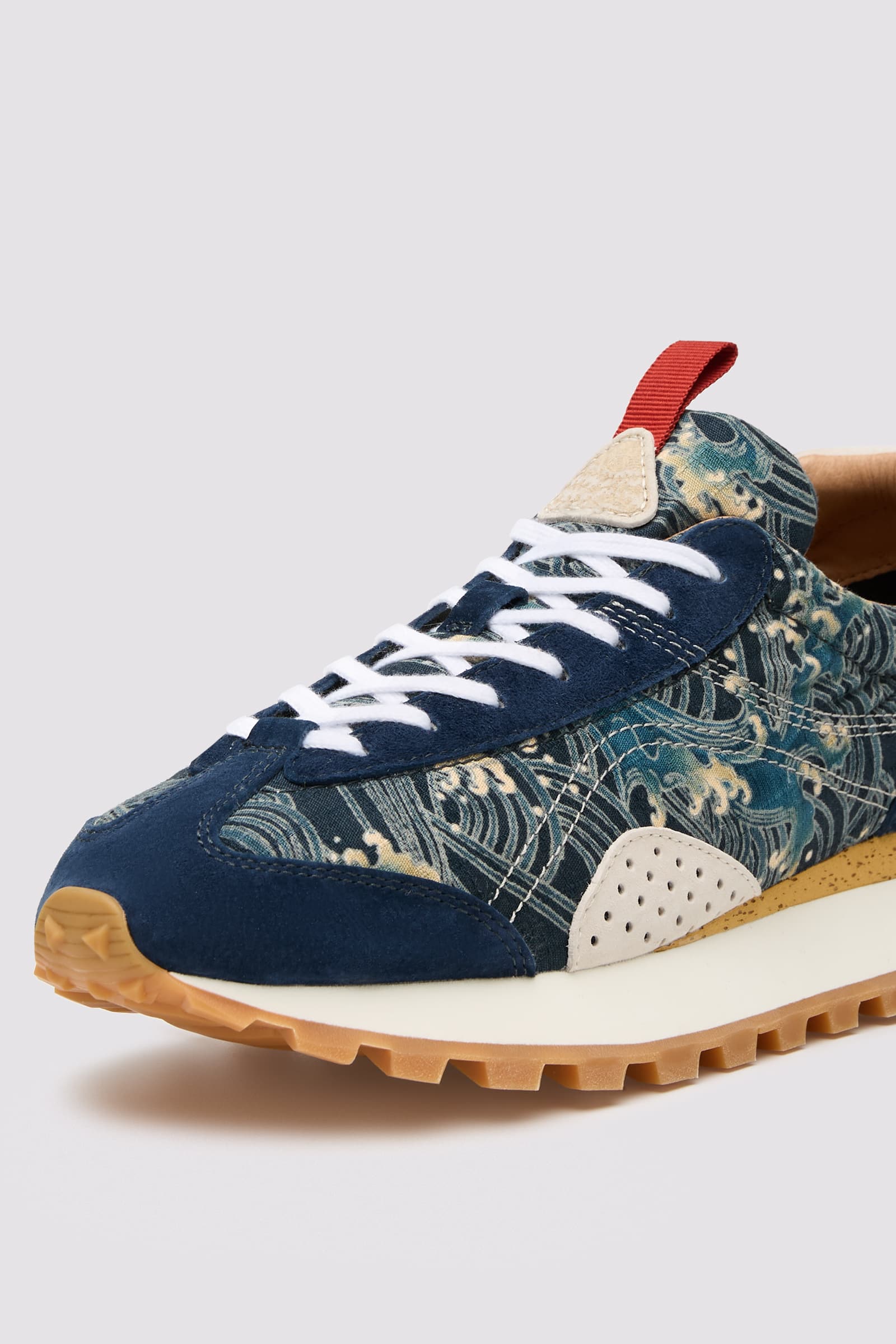 Flower Mountain NEW ASUKA UNI Sneakers Herren Blau | 841-ZUVRXJ