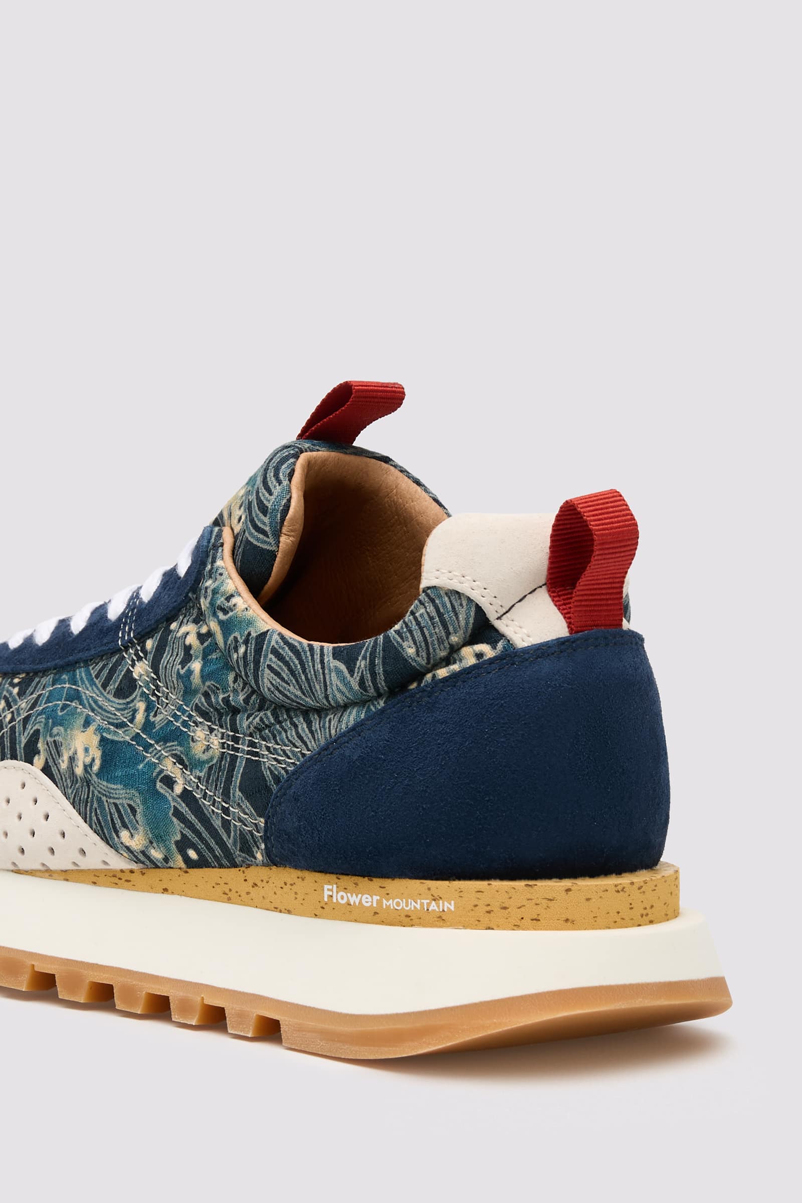 Flower Mountain NEW ASUKA UNI Sneakers Herren Blau | 841-ZUVRXJ