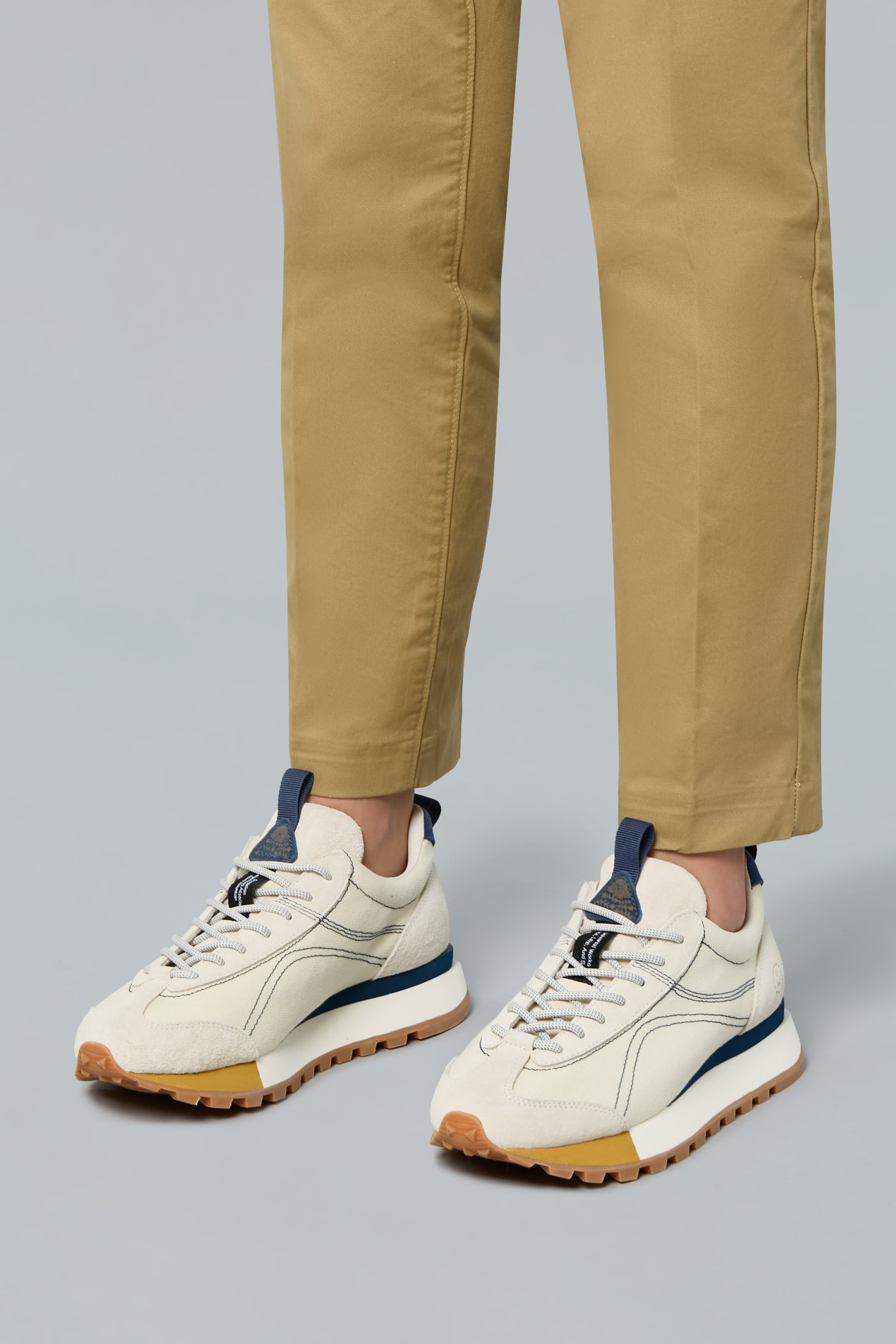 Flower Mountain NEW ASUKA UNI U.W. Sneakers Damen Weiß | 180-CUMAON