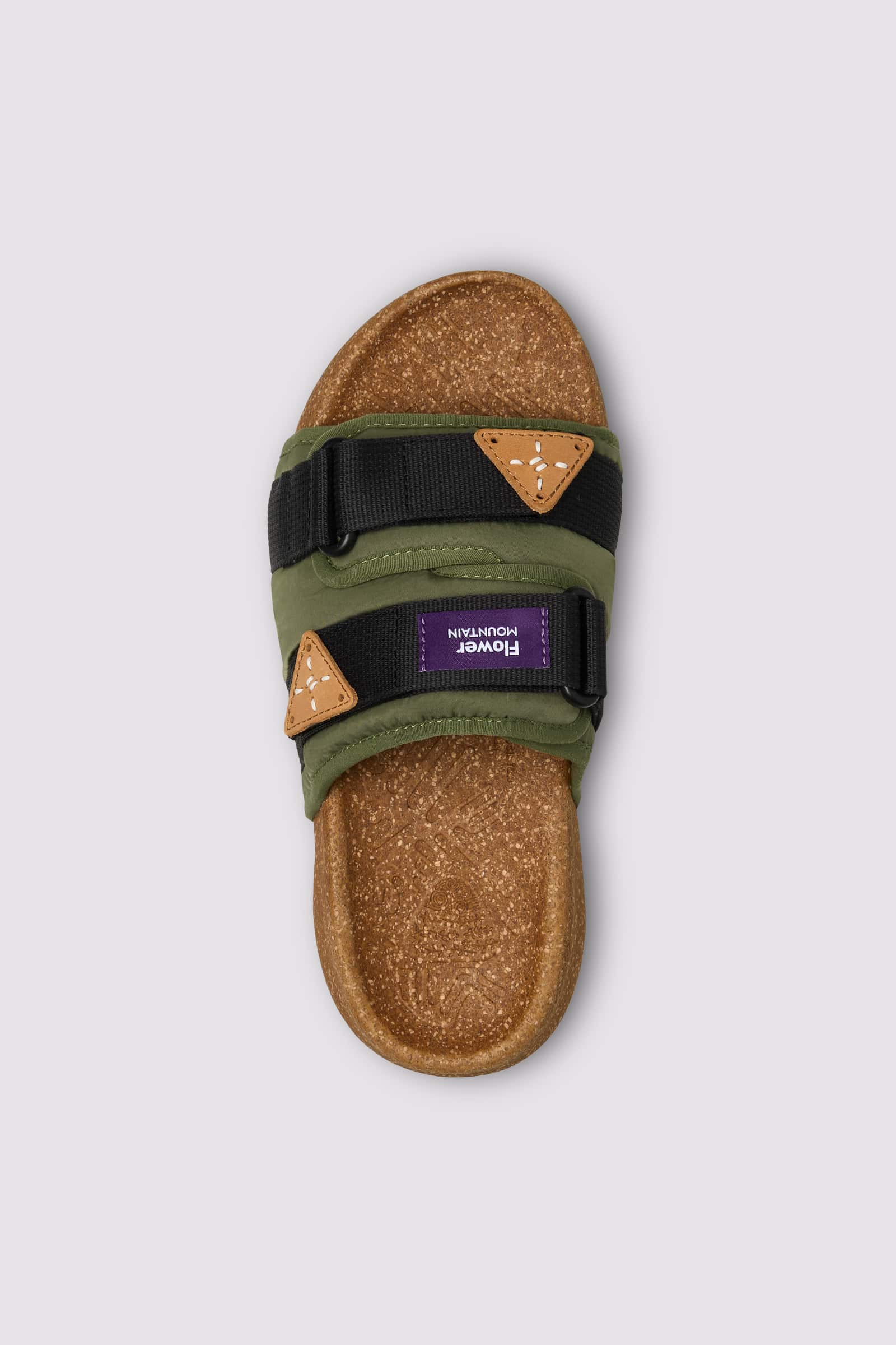 Flower Mountain NIWA SLIPPER UNI Hausschuhe Damen Grün | 731-VUIYAB