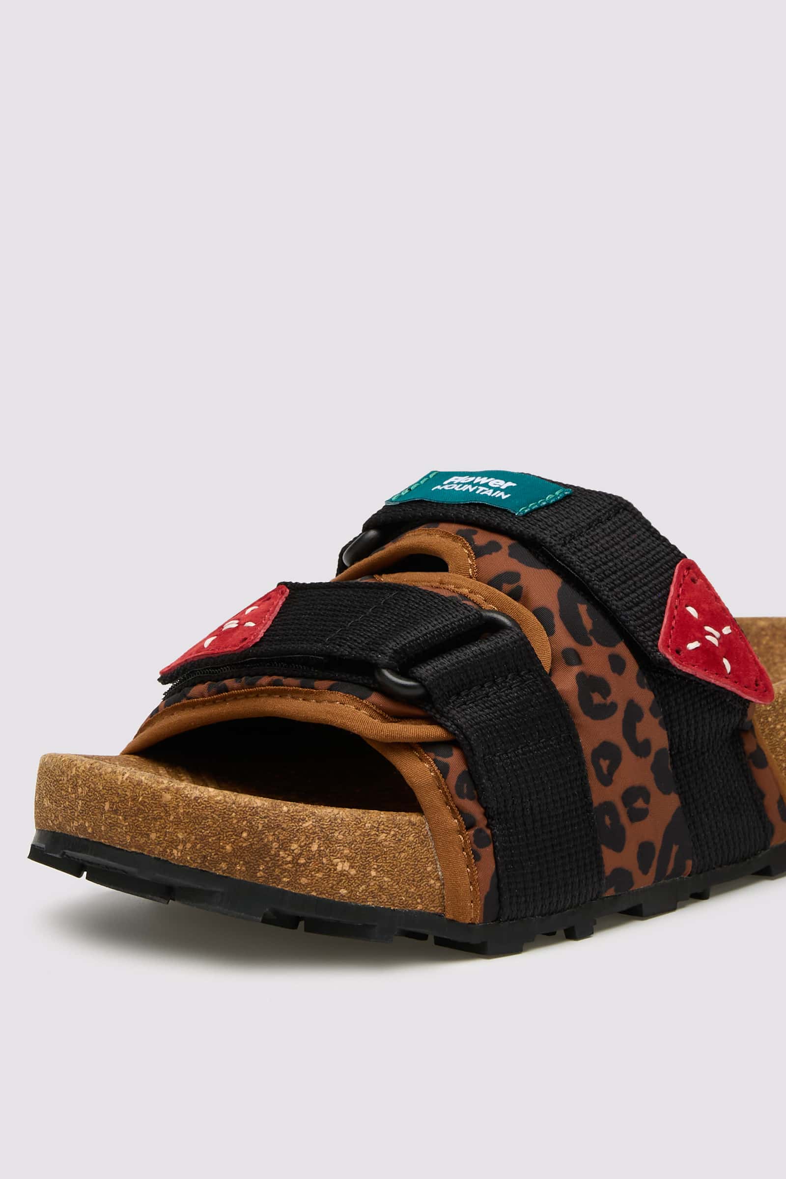 Flower Mountain NIWA SLIPPER UNI Hausschuhe Damen Braun Schwarz | 165-JPOSMV