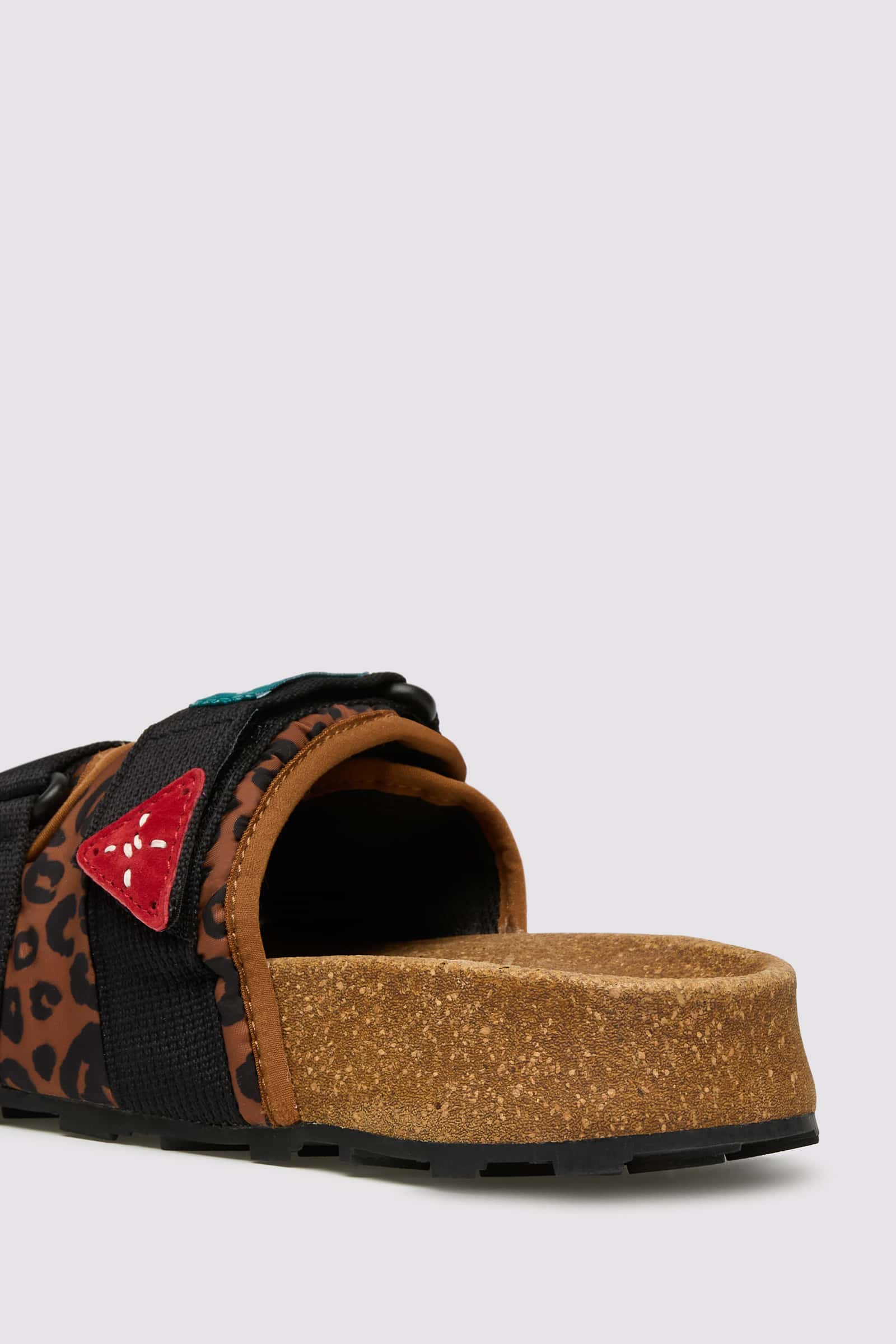 Flower Mountain NIWA SLIPPER UNI Hausschuhe Damen Braun Schwarz | 165-JPOSMV