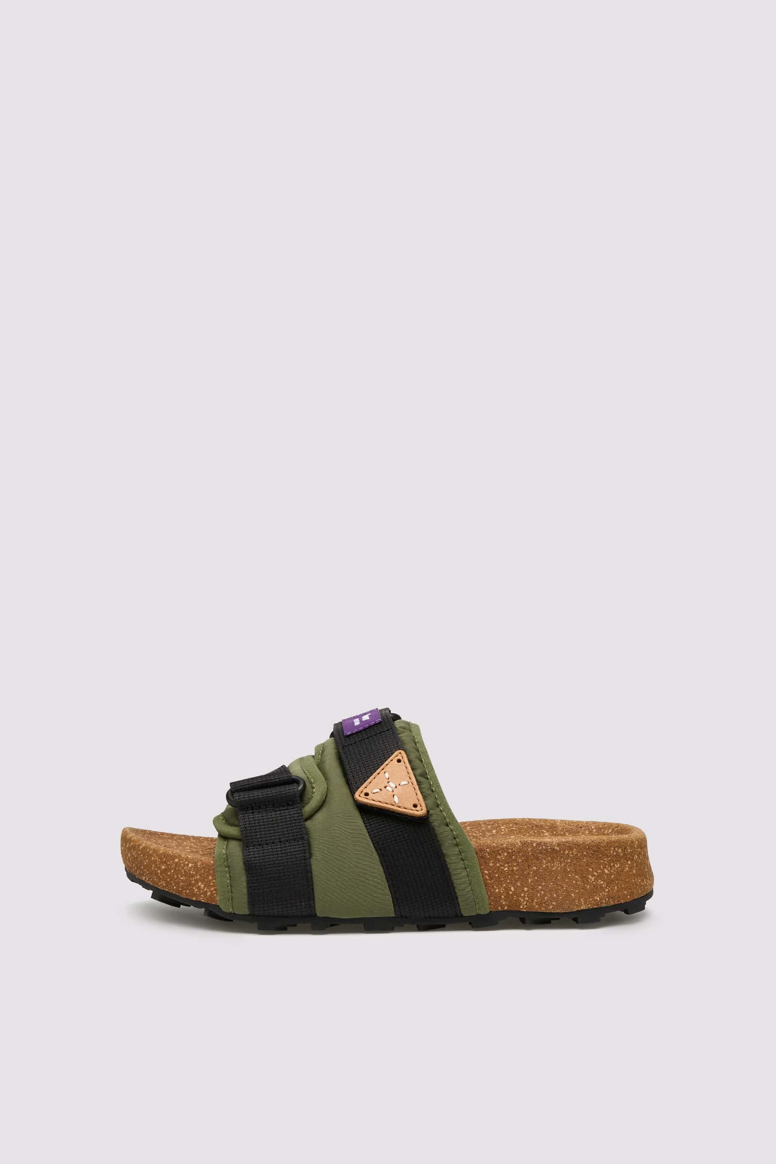 Flower Mountain NIWA SLIPPER UNI Hausschuhe Herren Grün | 396-RVITHC