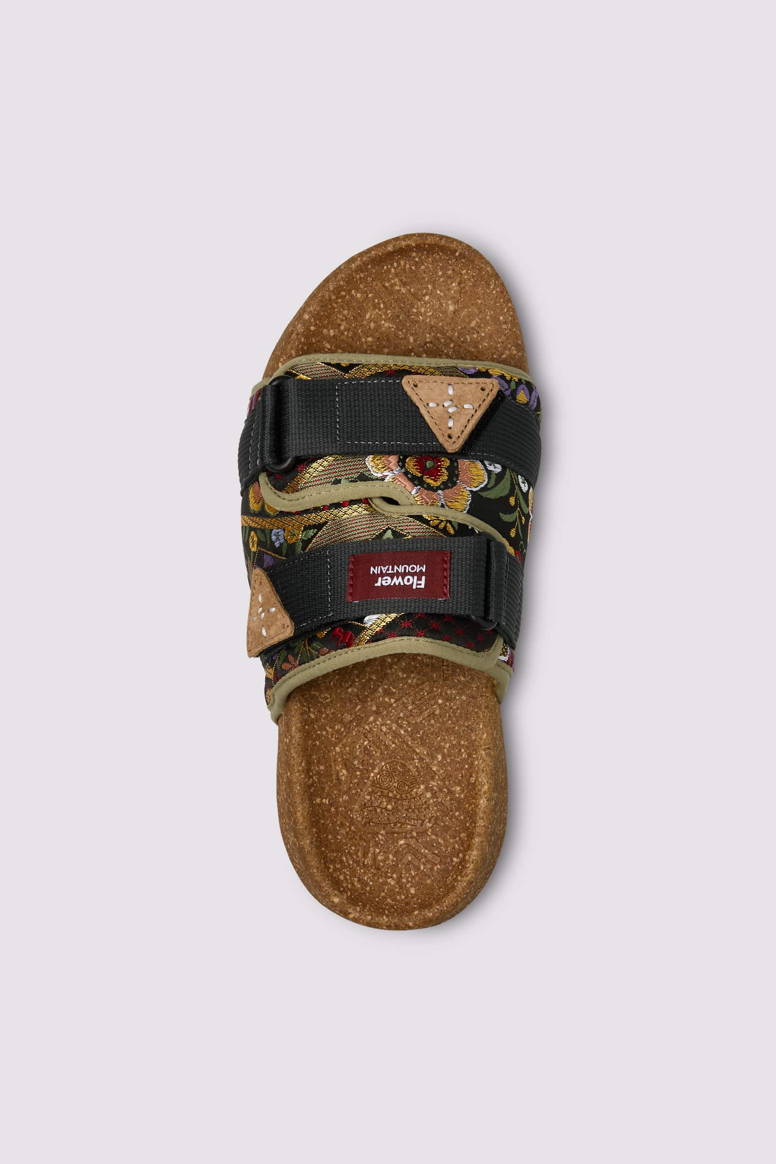 Flower Mountain NIWA SLIPPER UNI L.E. Hausschuhe Herren Grün | 268-ULIJWZ