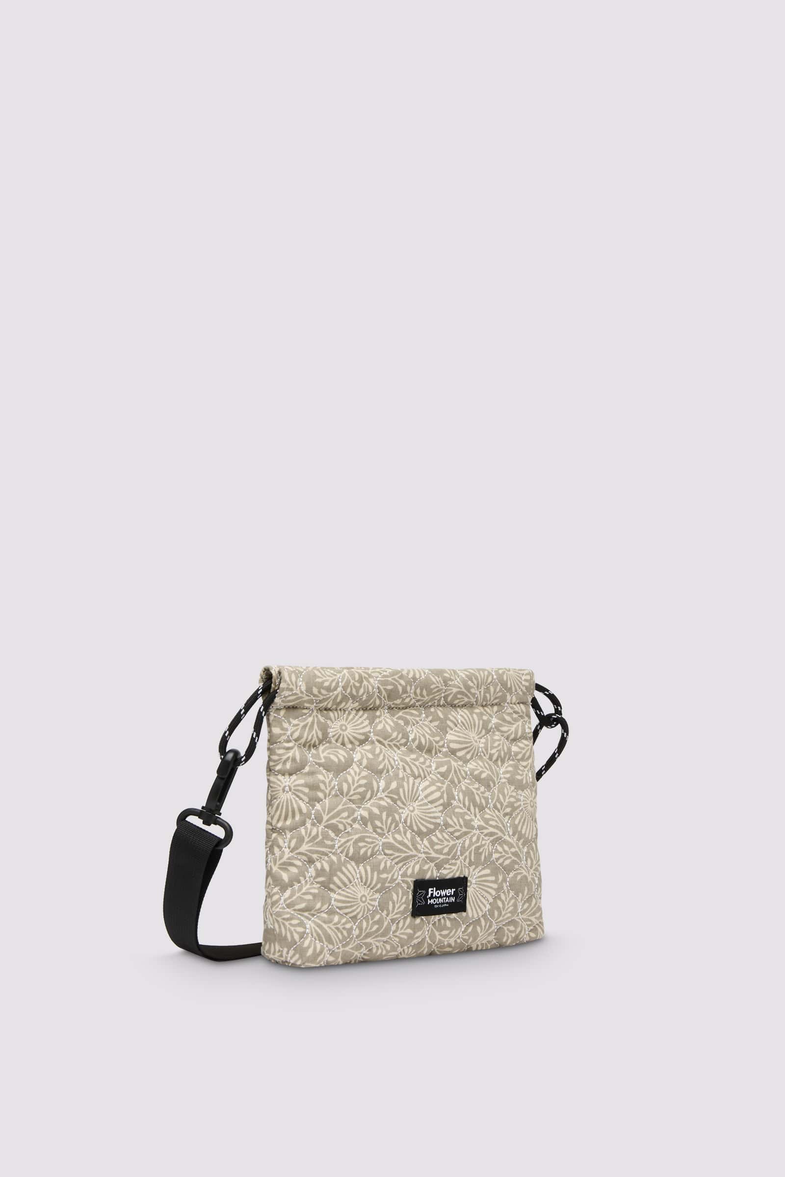 Flower Mountain POUCH BAG Taschen Damen Braun Beige | 127-JTKIQR