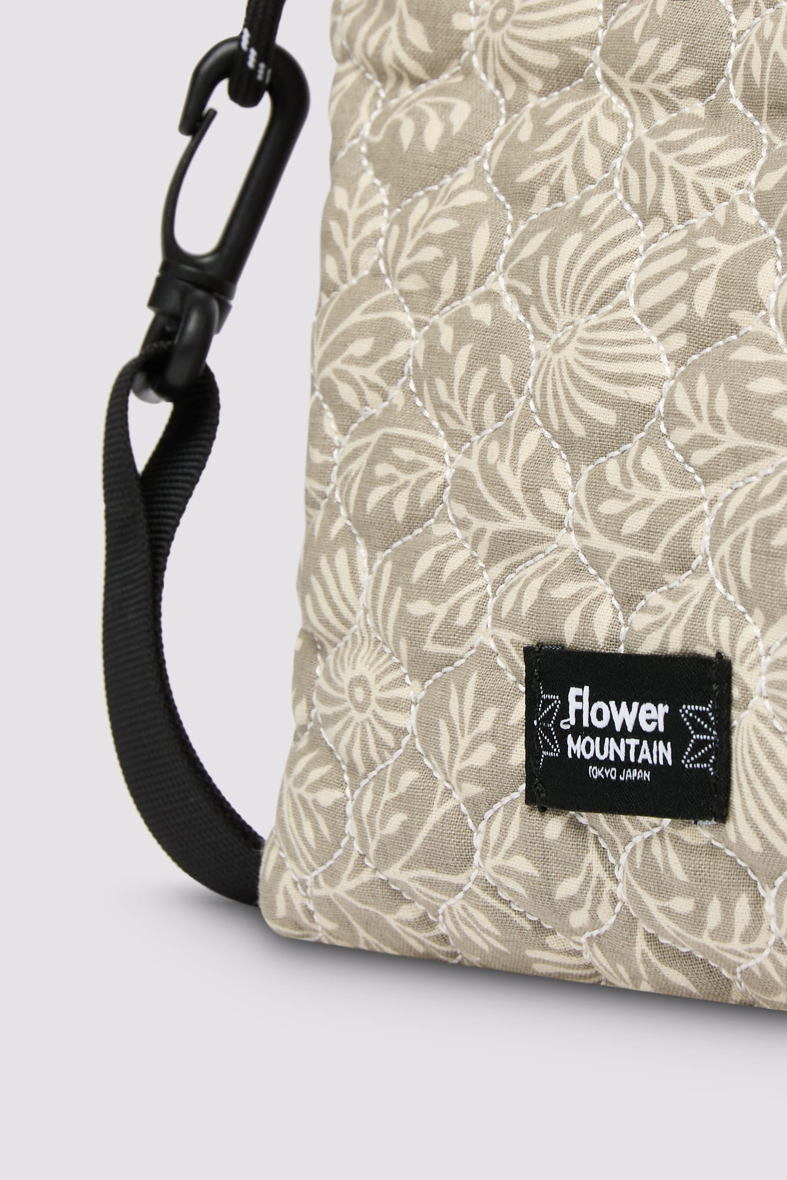 Flower Mountain POUCH BAG Taschen Damen Braun Beige | 127-JTKIQR