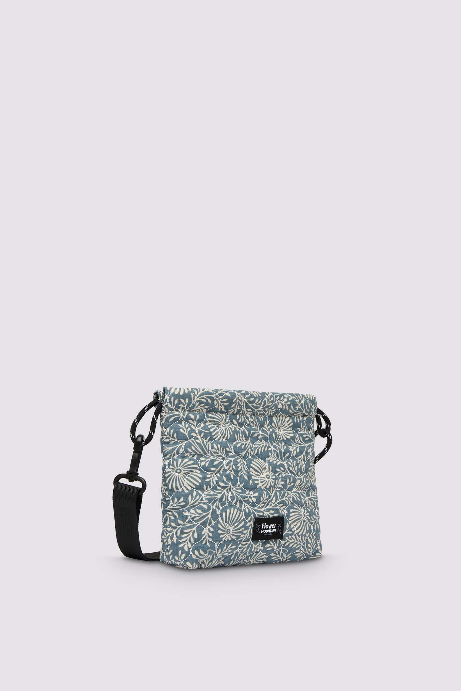 Flower Mountain POUCH BAG Taschen Damen Hellblau Beige | 063-GQIMEN