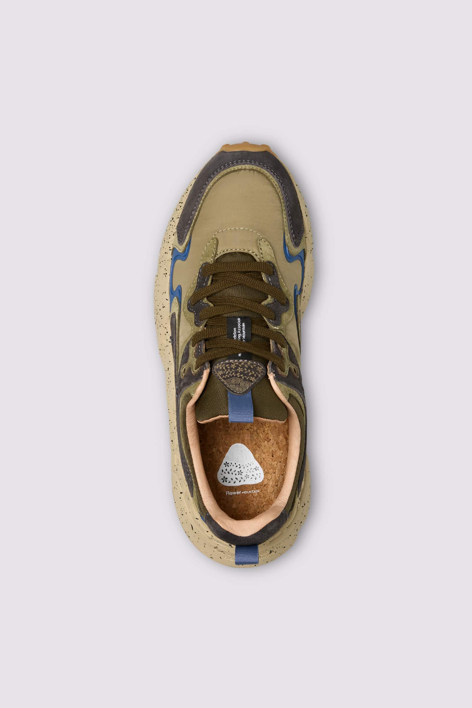 Flower Mountain RULIS Sneakers Herren Grün | 476-JIYHEK