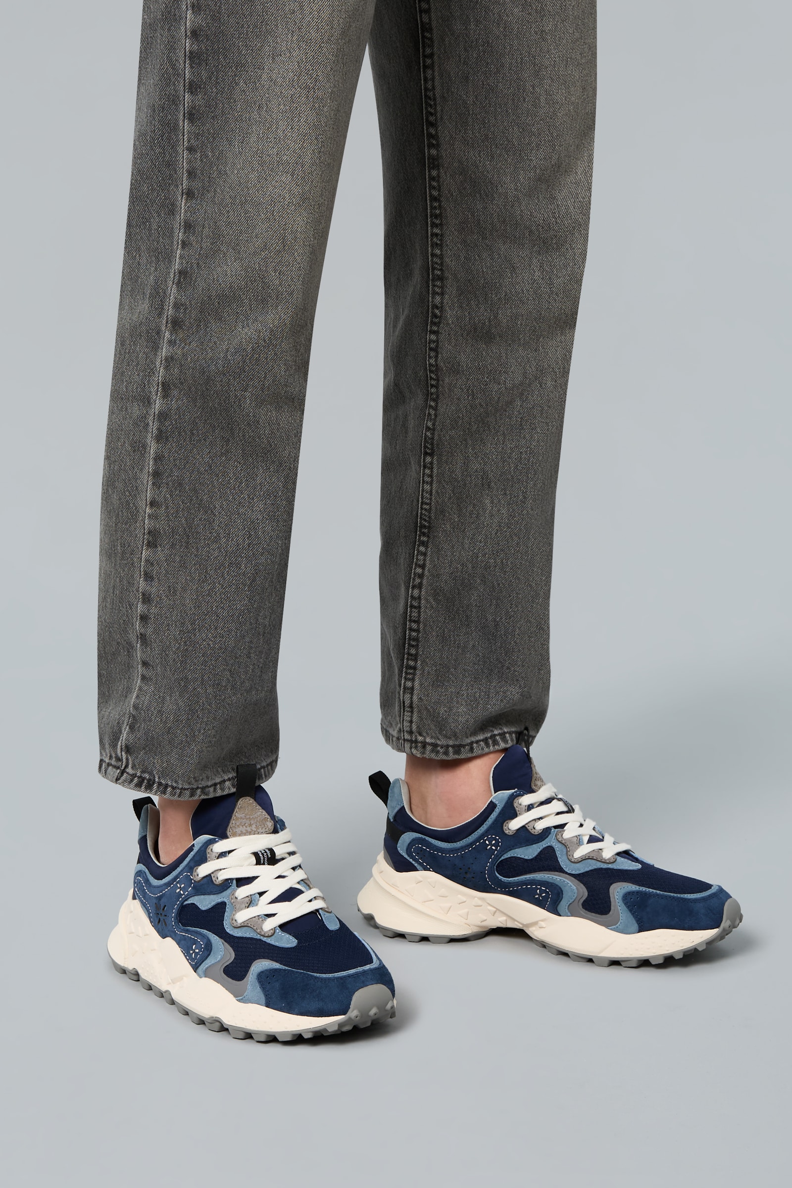 Flower Mountain RULIS Sneakers Herren Navy | 602-BDTQRU