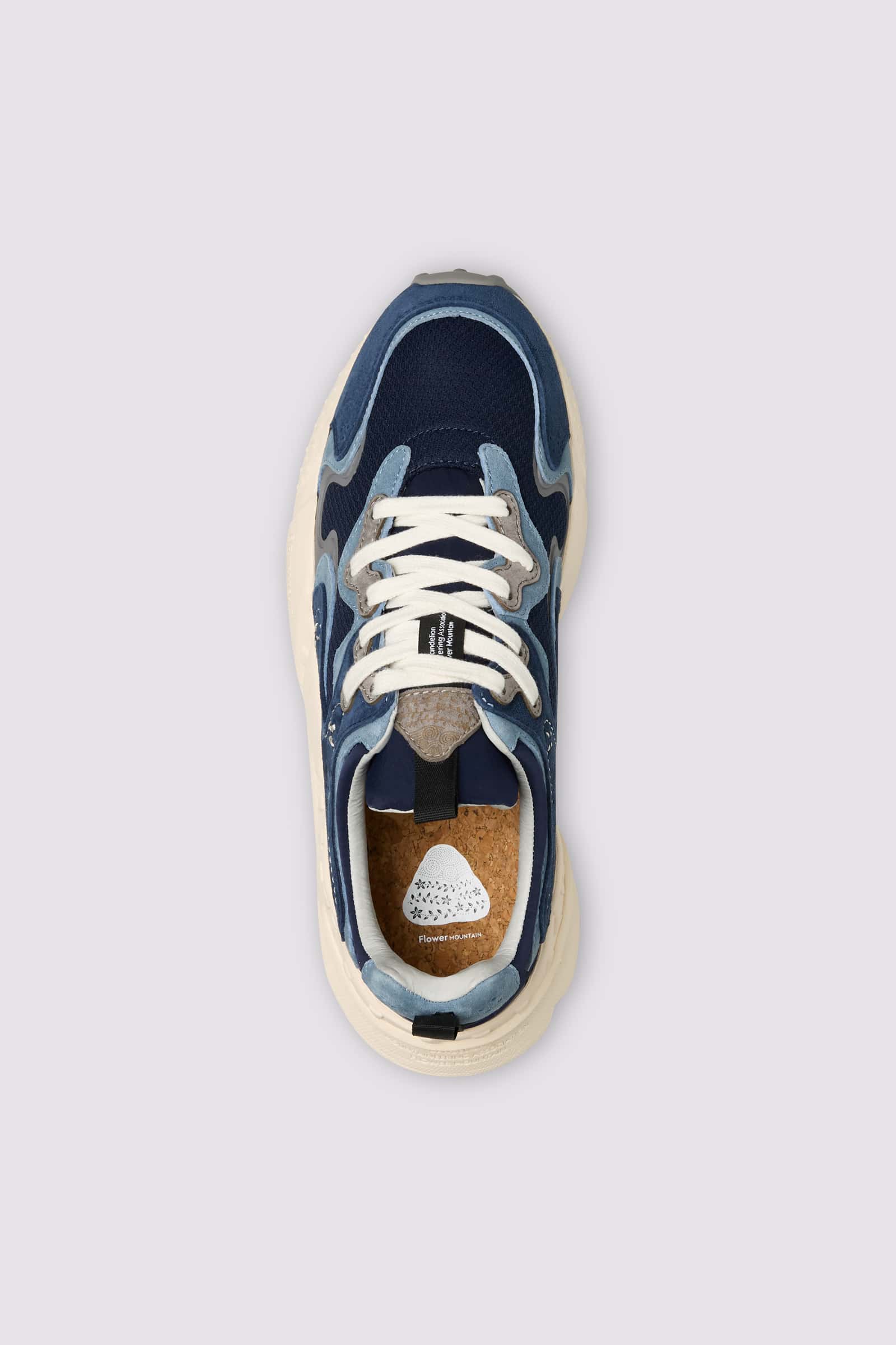 Flower Mountain RULIS Sneakers Herren Navy | 602-BDTQRU