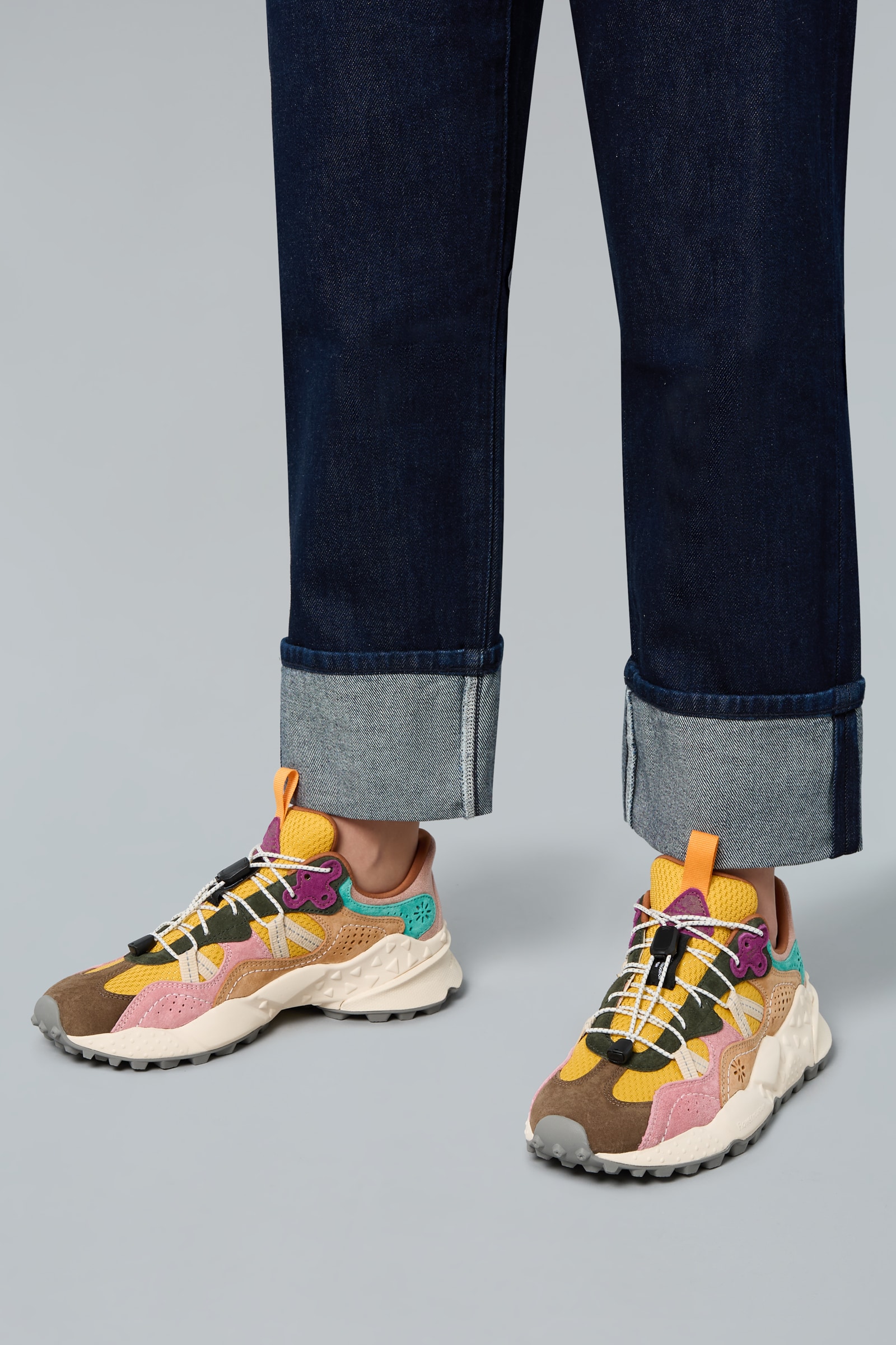 Flower Mountain TIGER HILL Sneakers Damen Pumpkin | 526-DLKMEO