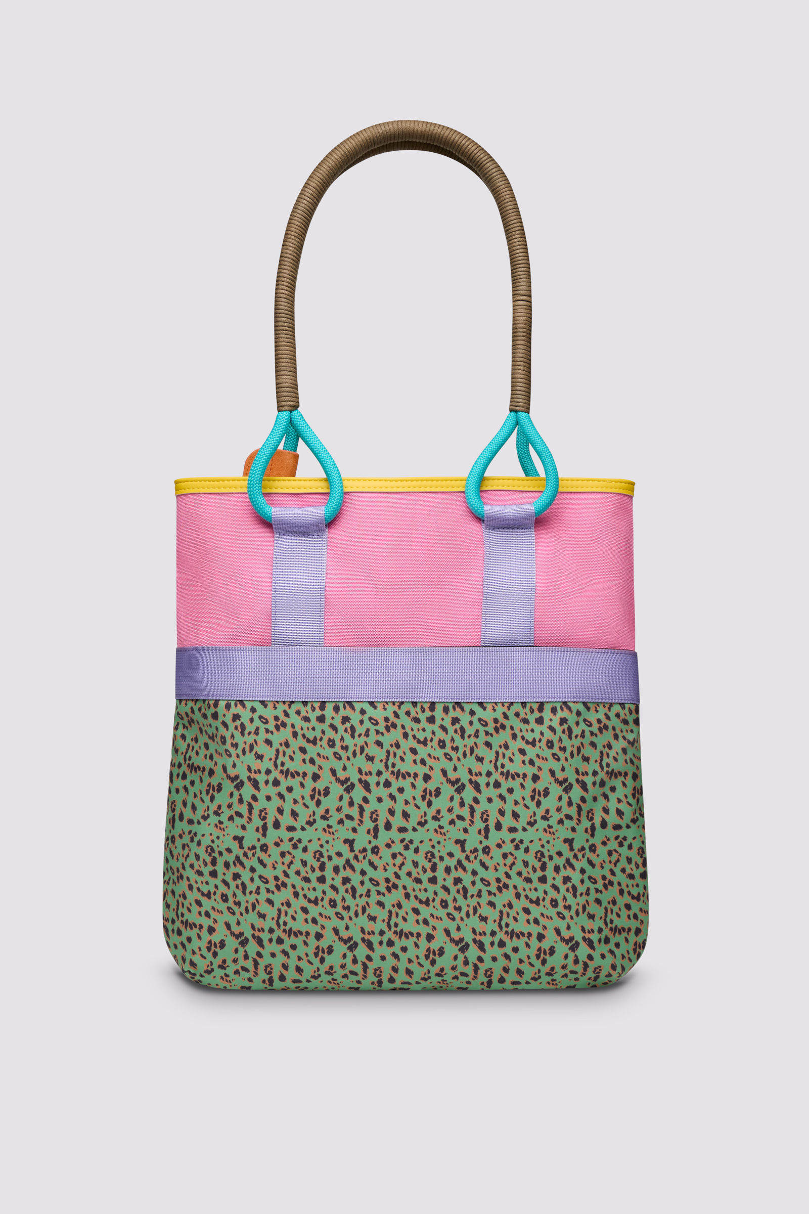 Flower Mountain TOTE BAG Taschen Damen Rosa | 643-RYFMHI