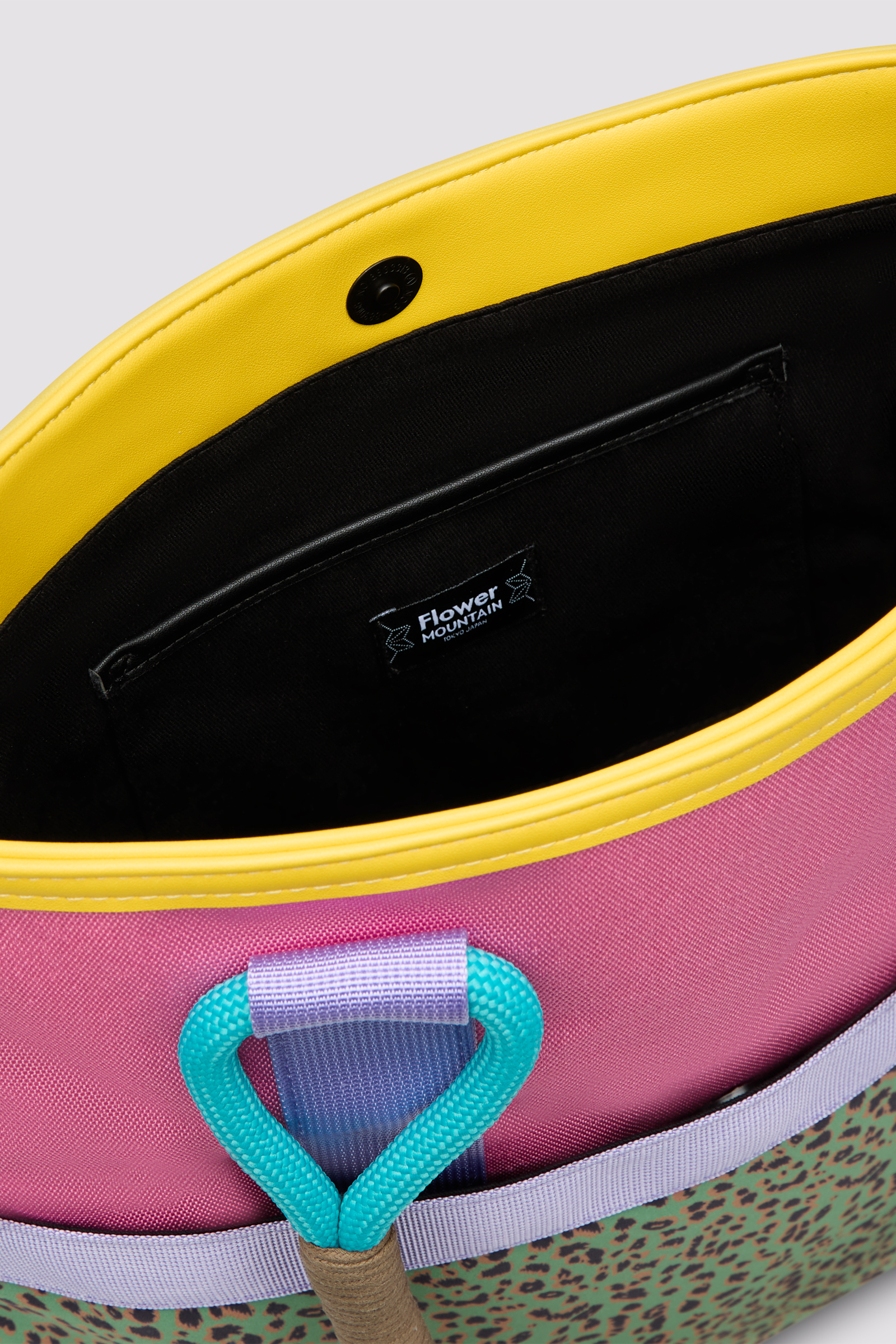 Flower Mountain TOTE BAG Taschen Damen Rosa | 643-RYFMHI