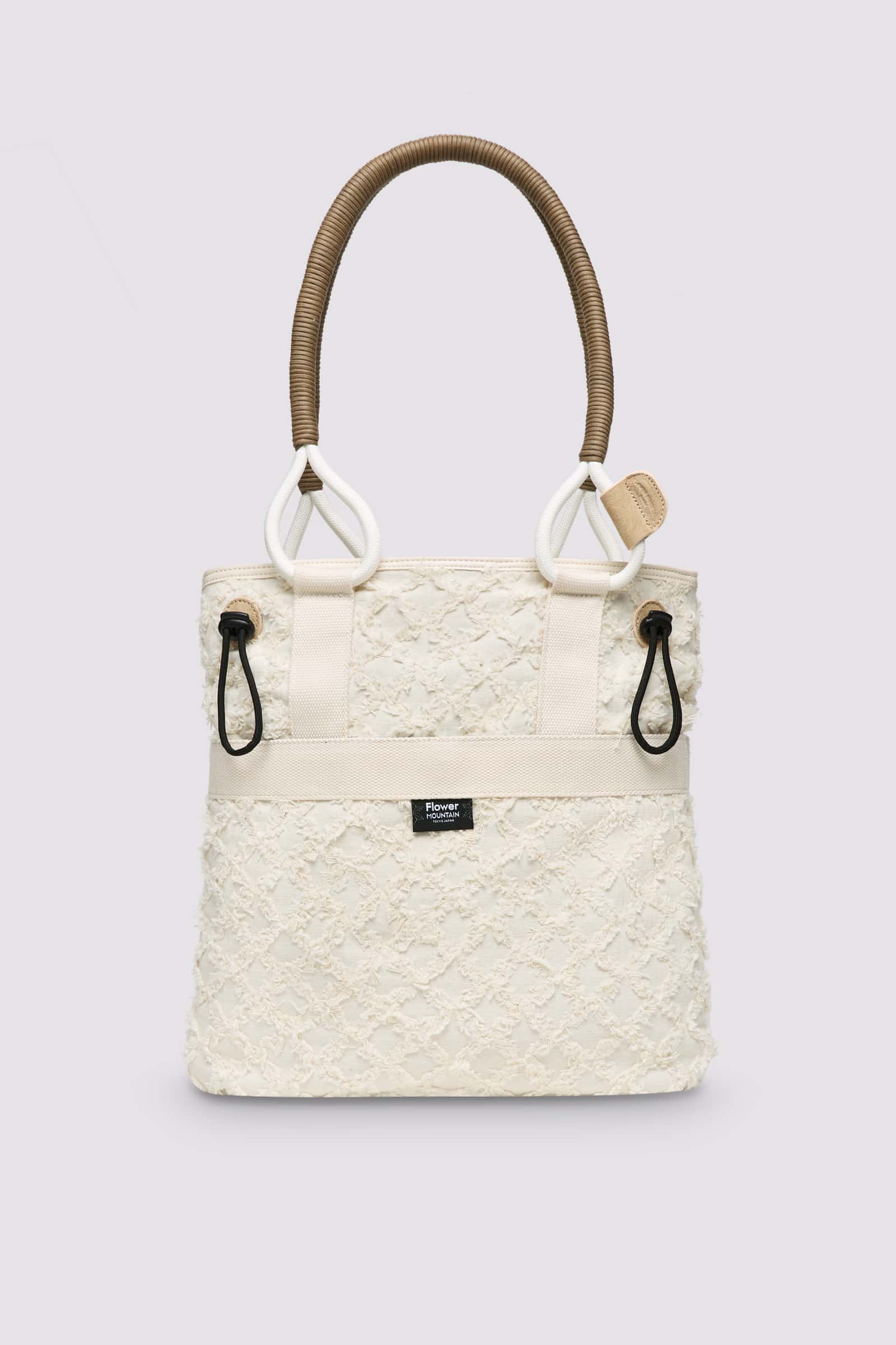 Flower Mountain TOTE BAG Taschen Damen Weiß | 468-XAFYEN