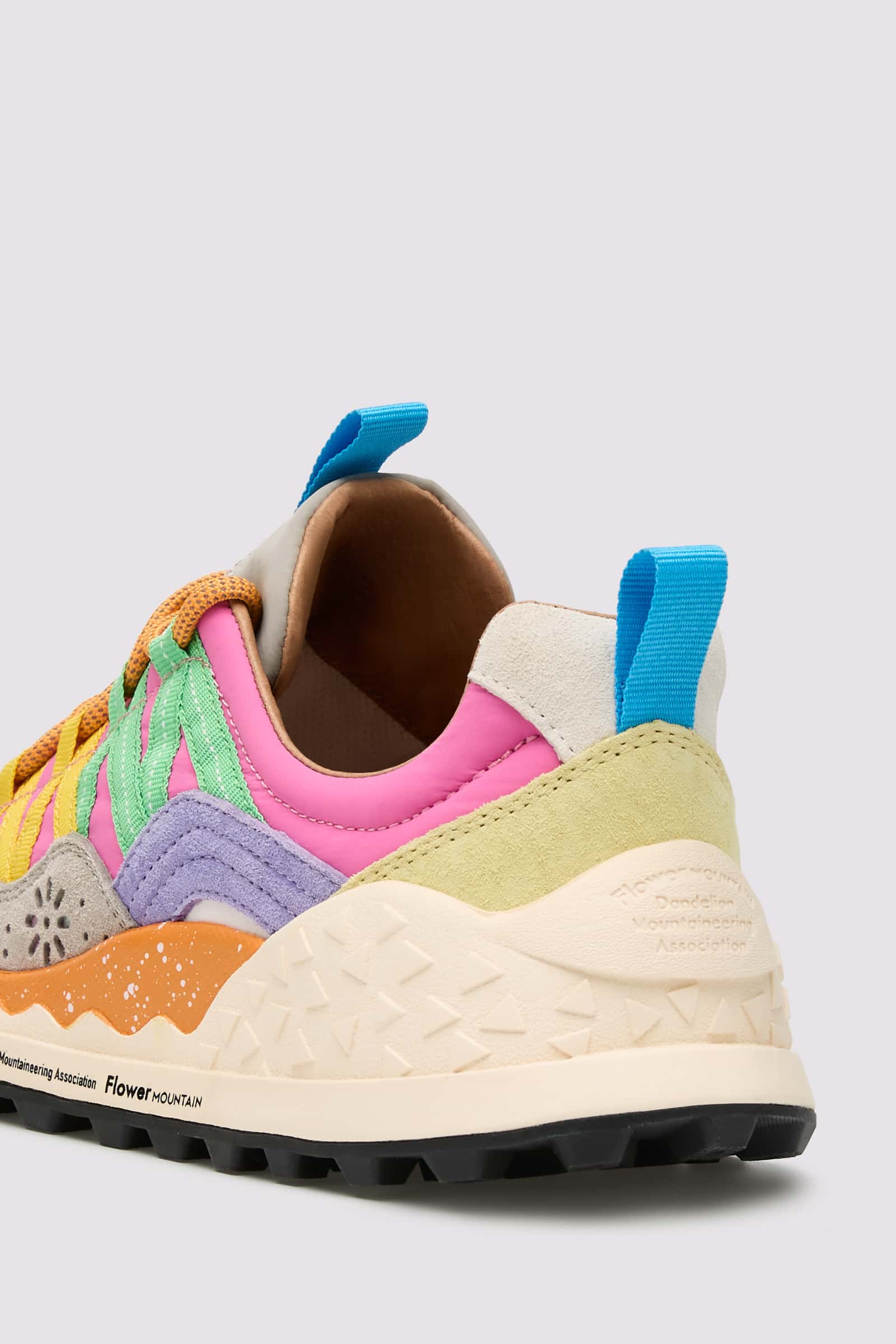 Flower Mountain WASHI Sneakers Damen Fuchsie | 741-WPQIKU