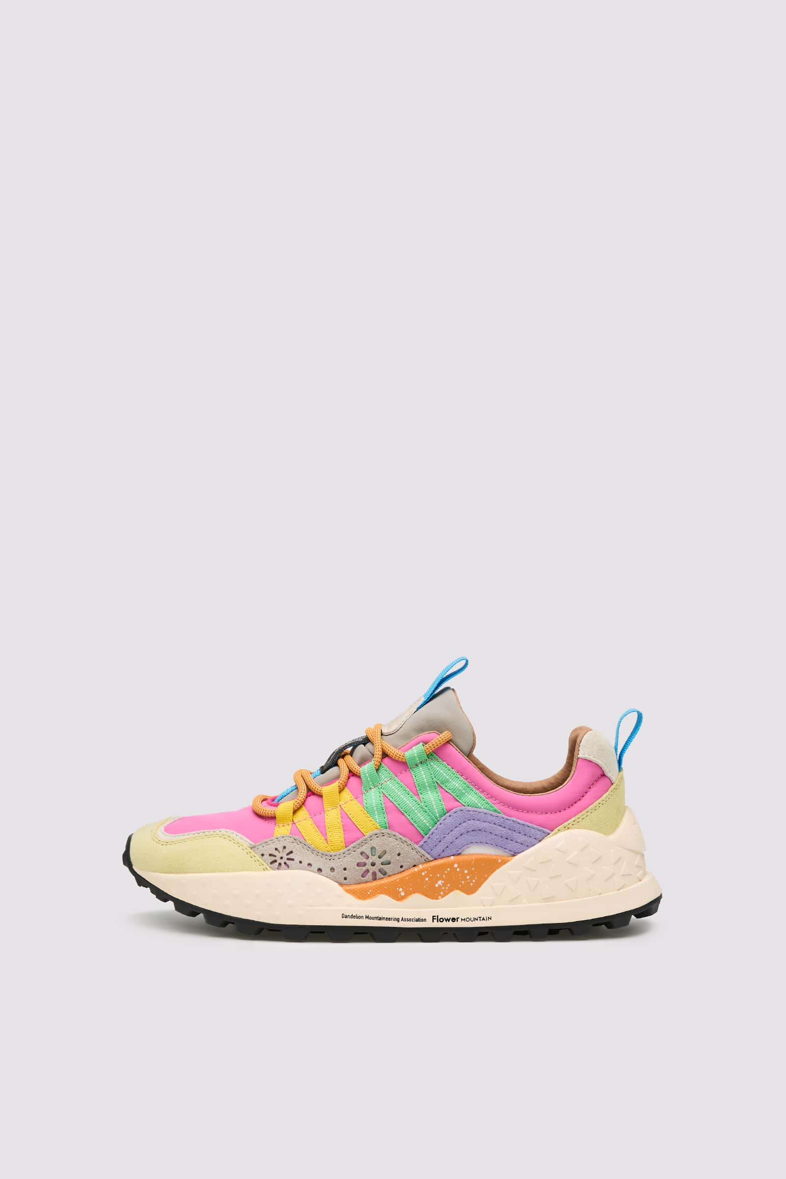 Flower Mountain WASHI Sneakers Damen Fuchsie | 741-WPQIKU